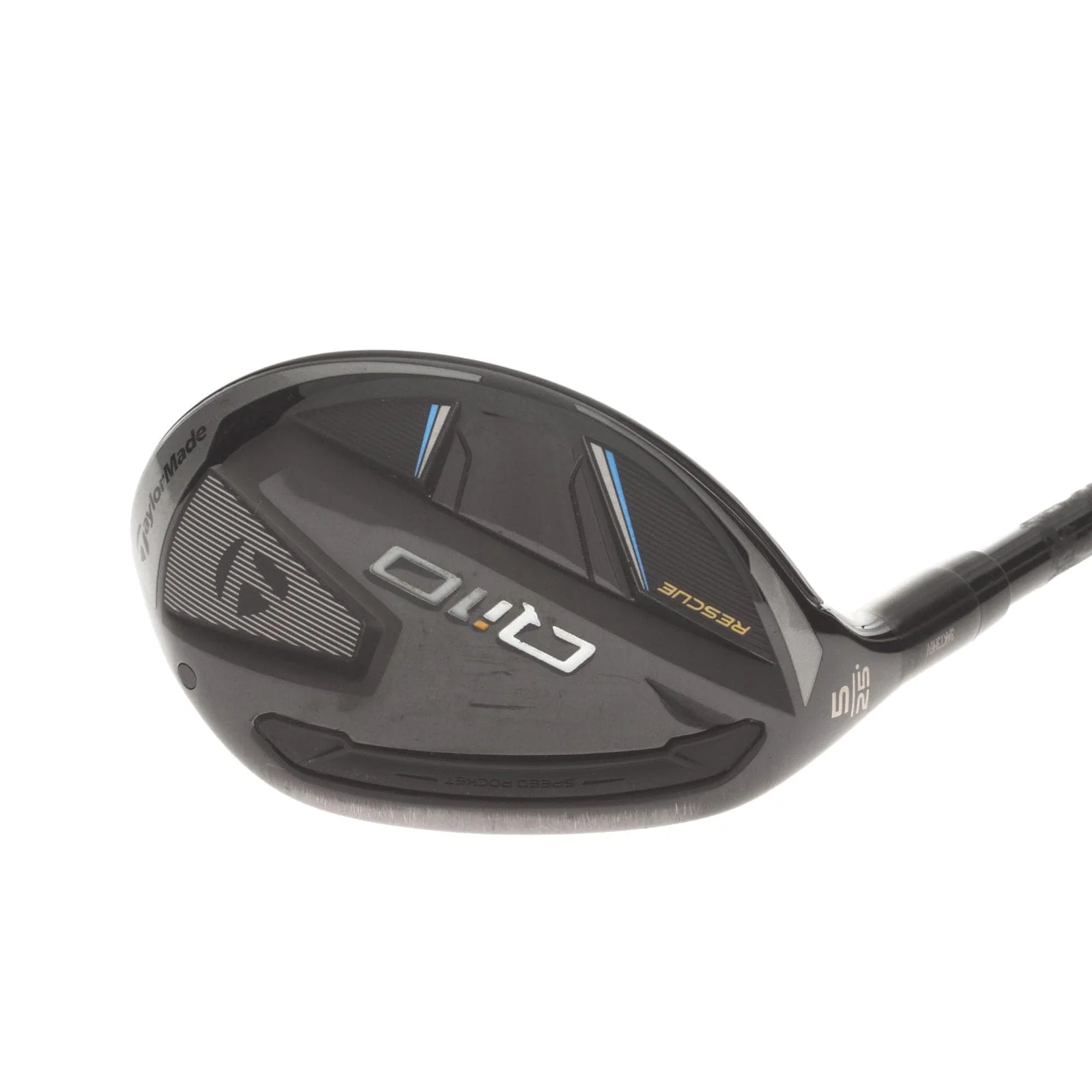 TaylorMade Qi10 Graphite Mens Left Hand 5 Hybrid 25* Regular - Fujikura Ventus TR Blue 6-R - Image 2