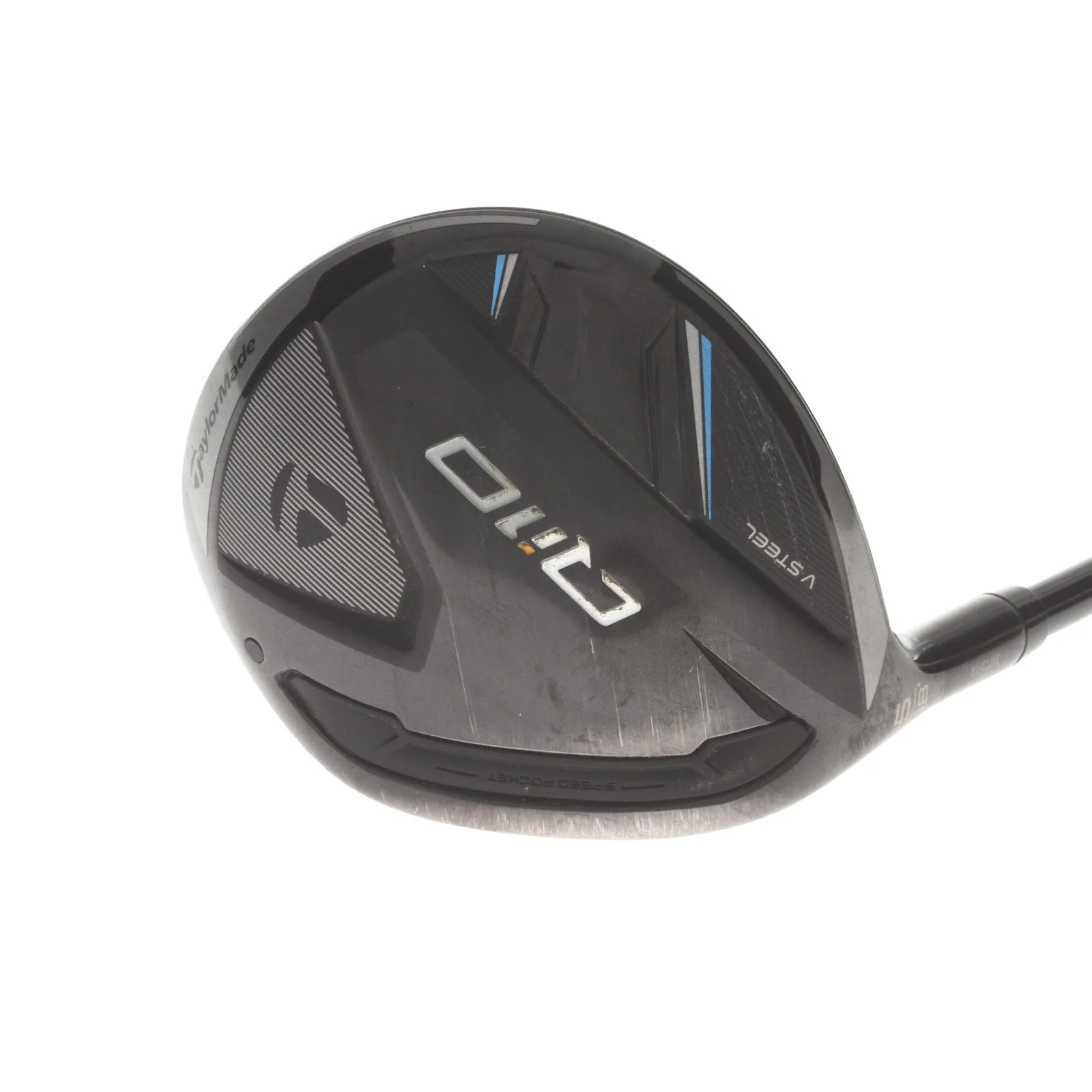 TaylorMade Qi10 Graphite Mens Left Hand Fairway 5 Wood 18* Regular - Fujikura Ventus TR Blue 6-R