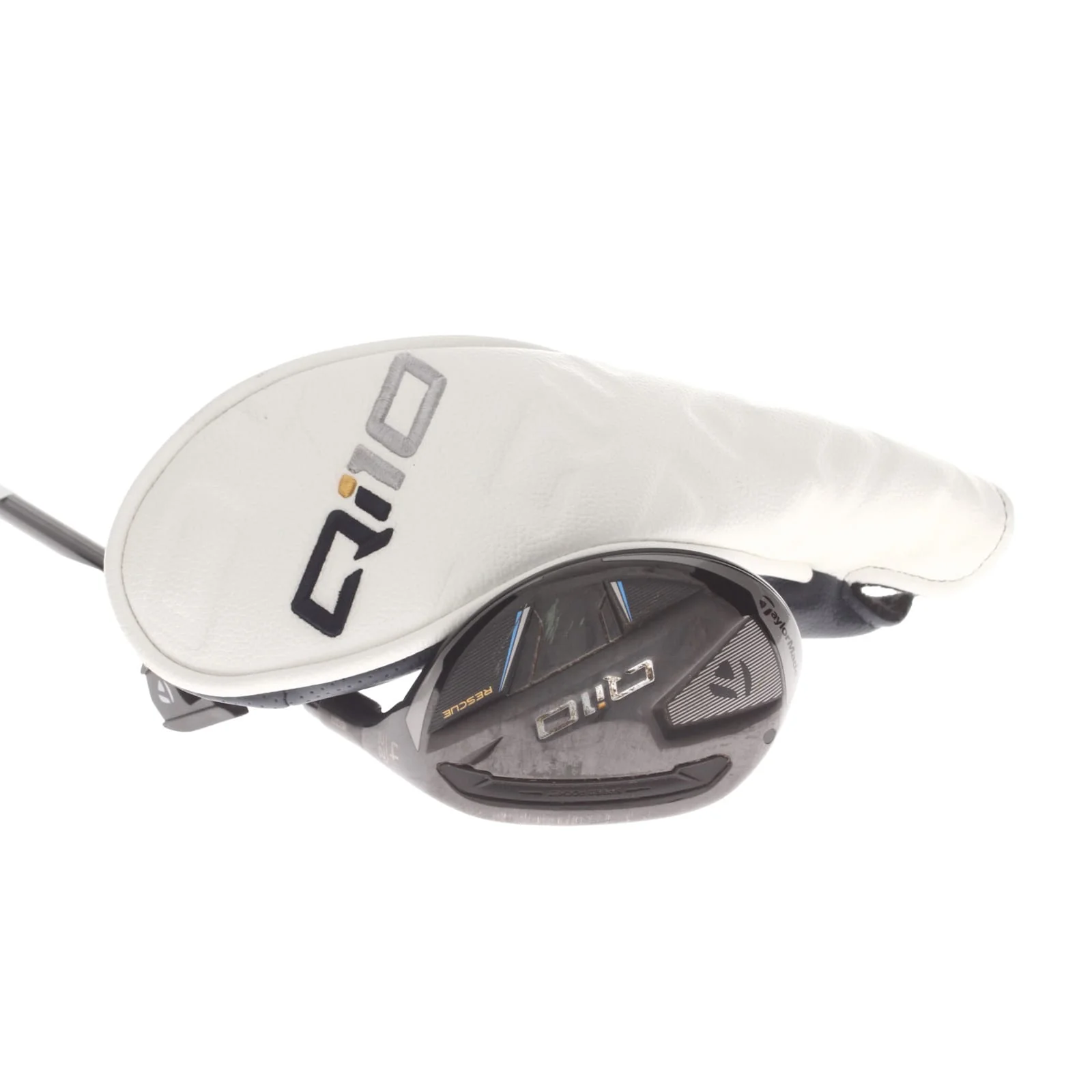 TaylorMade Qi10 Graphite Mens Right Hand 4 Hybrid 22* Stiff - Fujikura Ventus TR HB 7-S