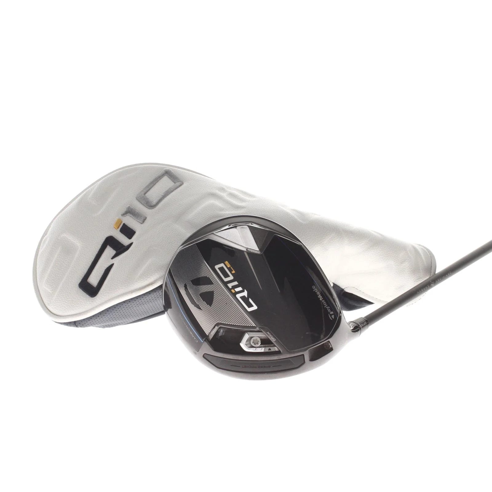 TaylorMade Qi10 LS Graphite Mens Left Hand Driver 9.0* Extra Stiff - HZRDUS Black