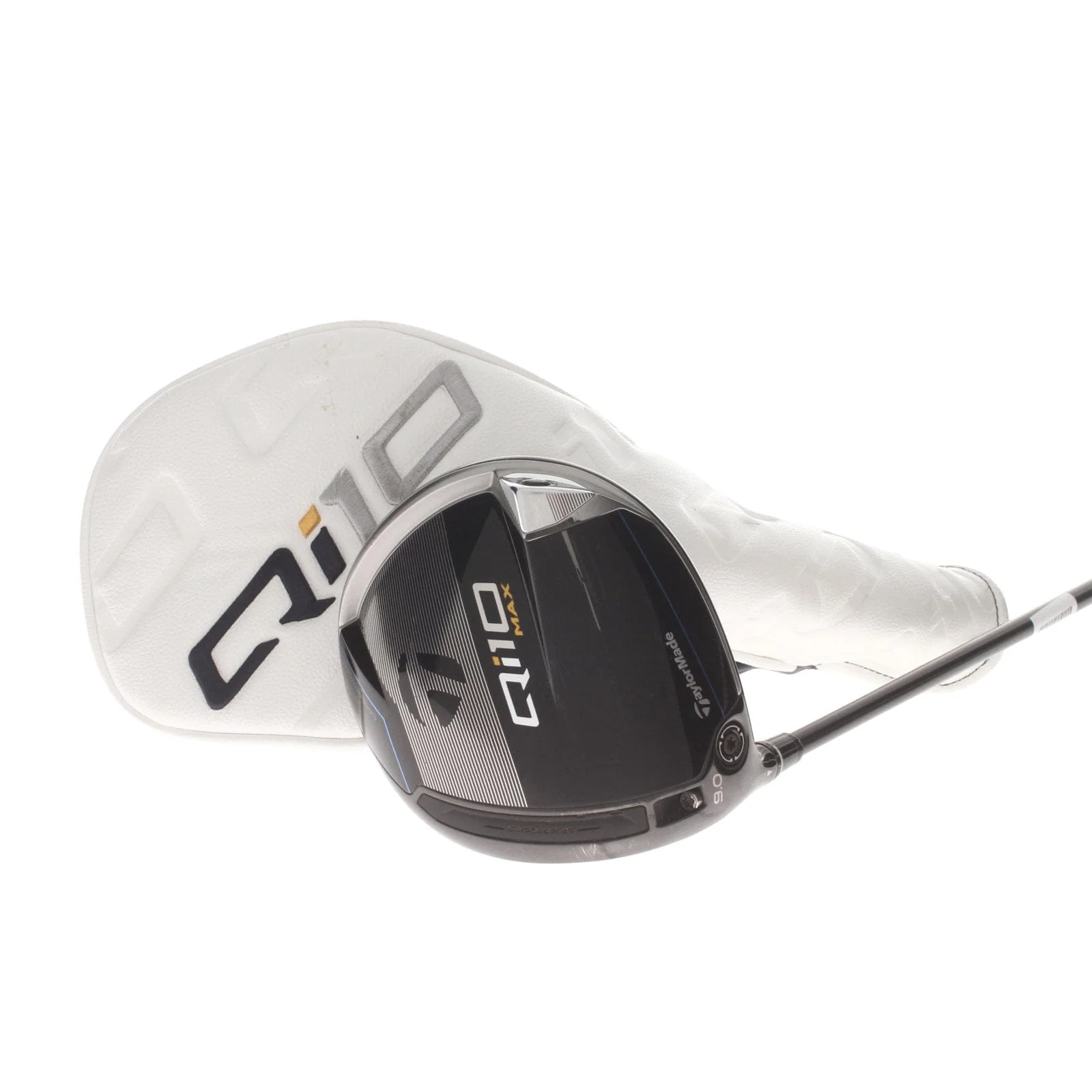 TaylorMade Qi10 Max Graphite Mens Left Hand Driver 9* Regular - UST Mamiya Helium 5F3