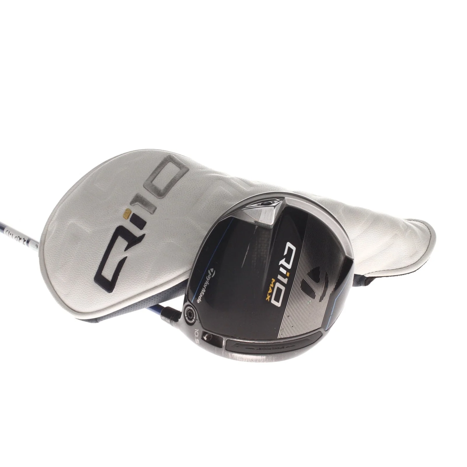 TaylorMade Qi10 Max Graphite Mens Right Hand Driver 10.5* Stiff - Tour AD BB-5s