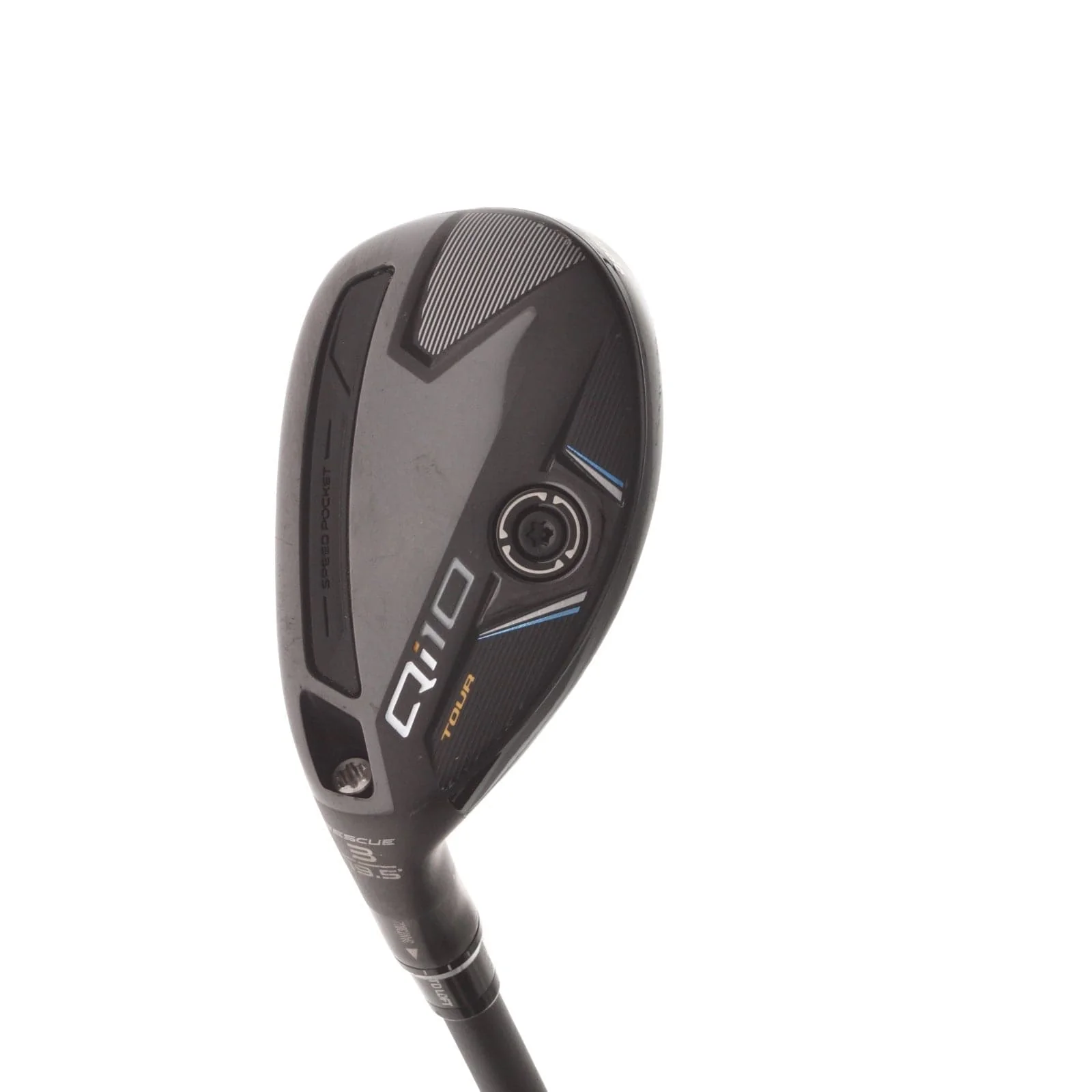 TaylorMade Qi10 Tour Graphite Mens Left Hand 3 Hybrid 19.5* Regular - Tensei AV Limited Blue 65HY