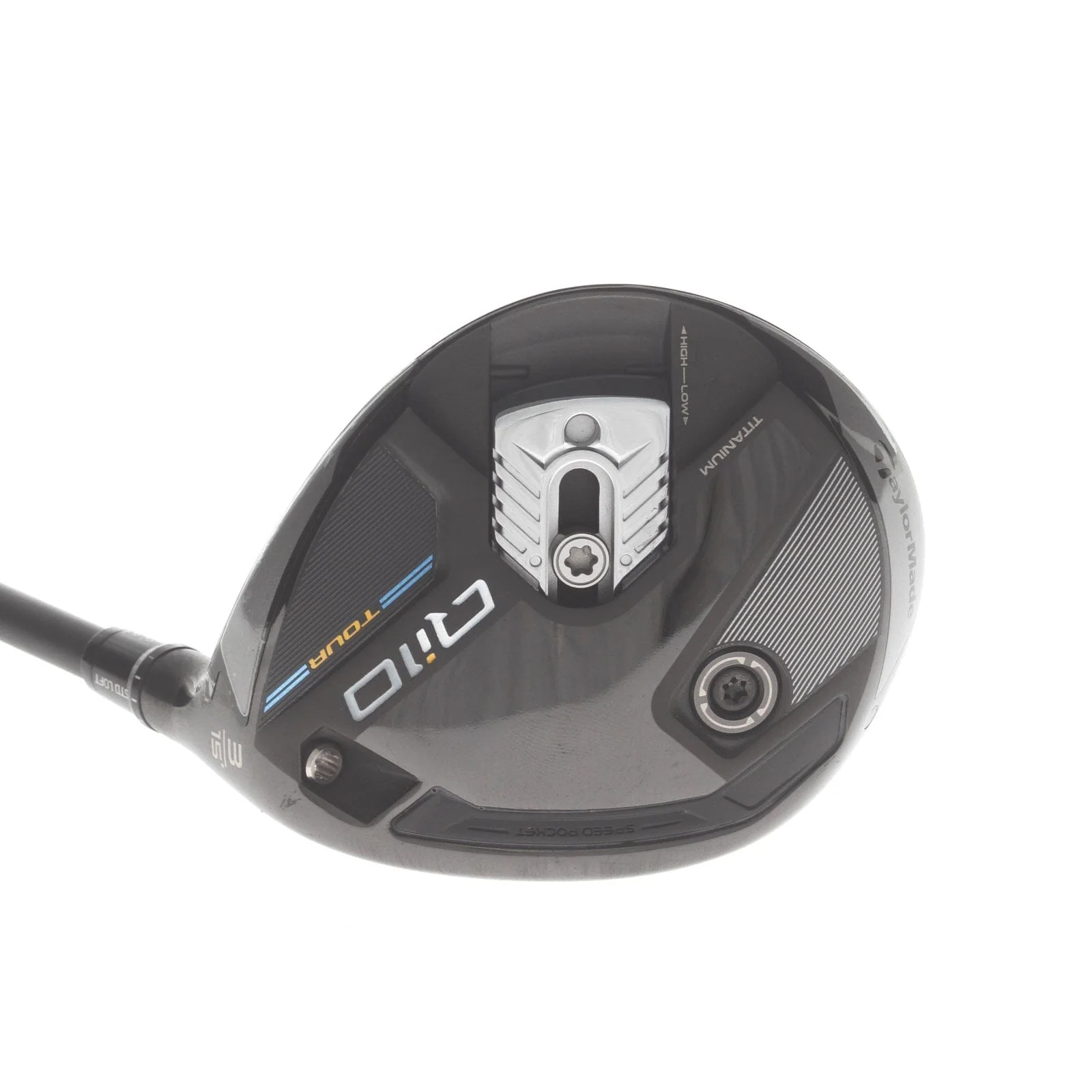 TaylorMade Qi10 Tour Graphite Mens Right Hand Fairway 3 Wood 15* Stiff - Tensei AV Blue 75Fw - Image 2