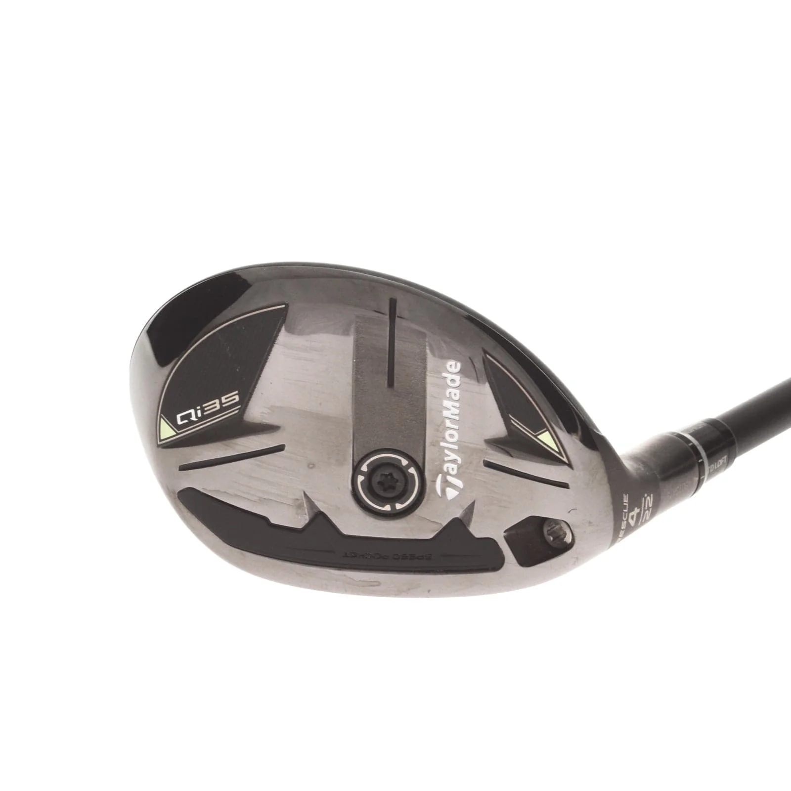 TaylorMade Qi35 Graphite Mens Left Hand 4 Hybrid 22* Regular - Fujikura Ventus Blue 6-R - Image 2