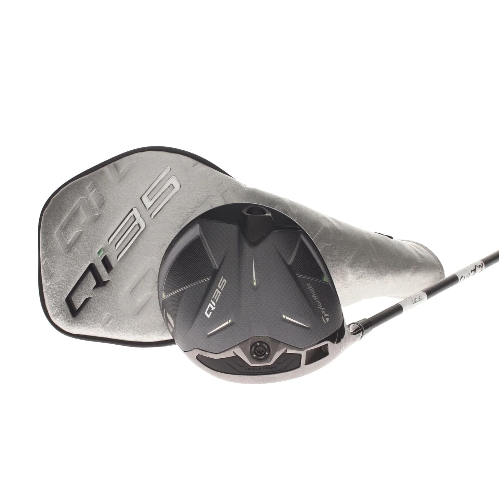 TaylorMade Qi35 Graphite Mens Left Hand Driver 10.5* Regular - Fujikura Ventus Blue 5-R