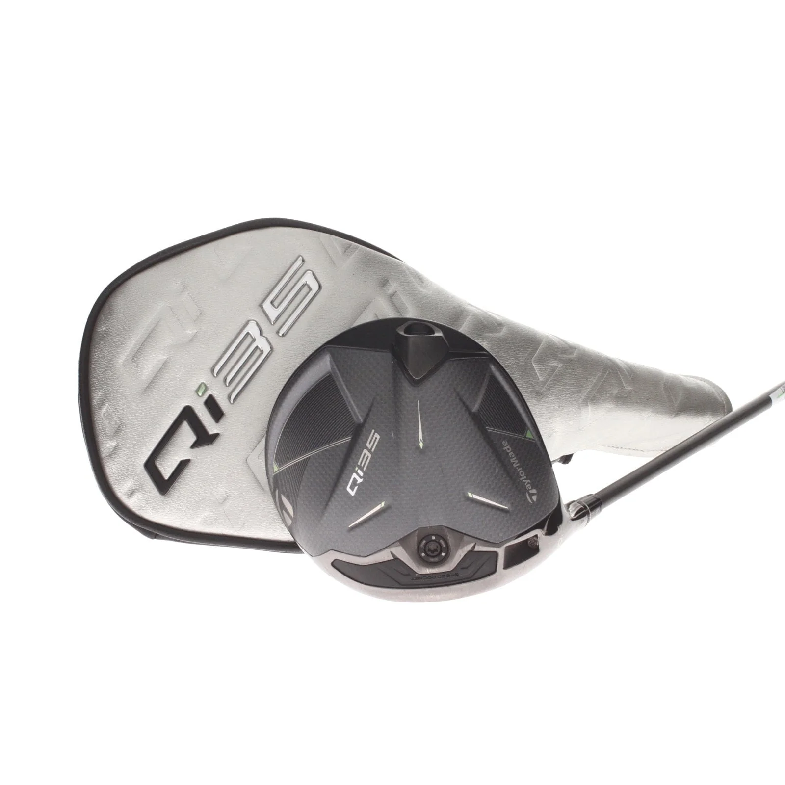TaylorMade Qi35 Graphite Mens Left Hand Driver 10.5* Regular - Fujikura Ventus Blue 5-R