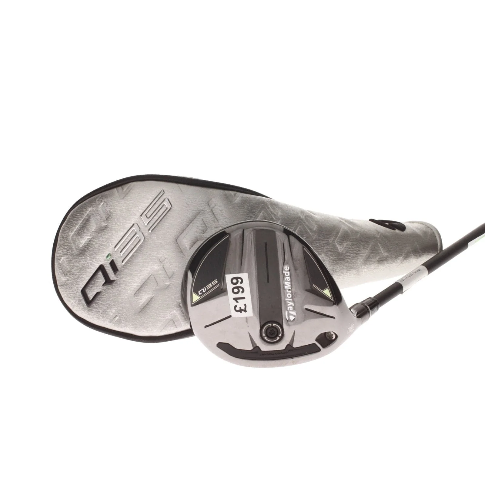 TaylorMade Qi35 Graphite Mens Left Hand Fairway 3 Wood 15* Regular - Fujikura Ventus FW Blue 5-R