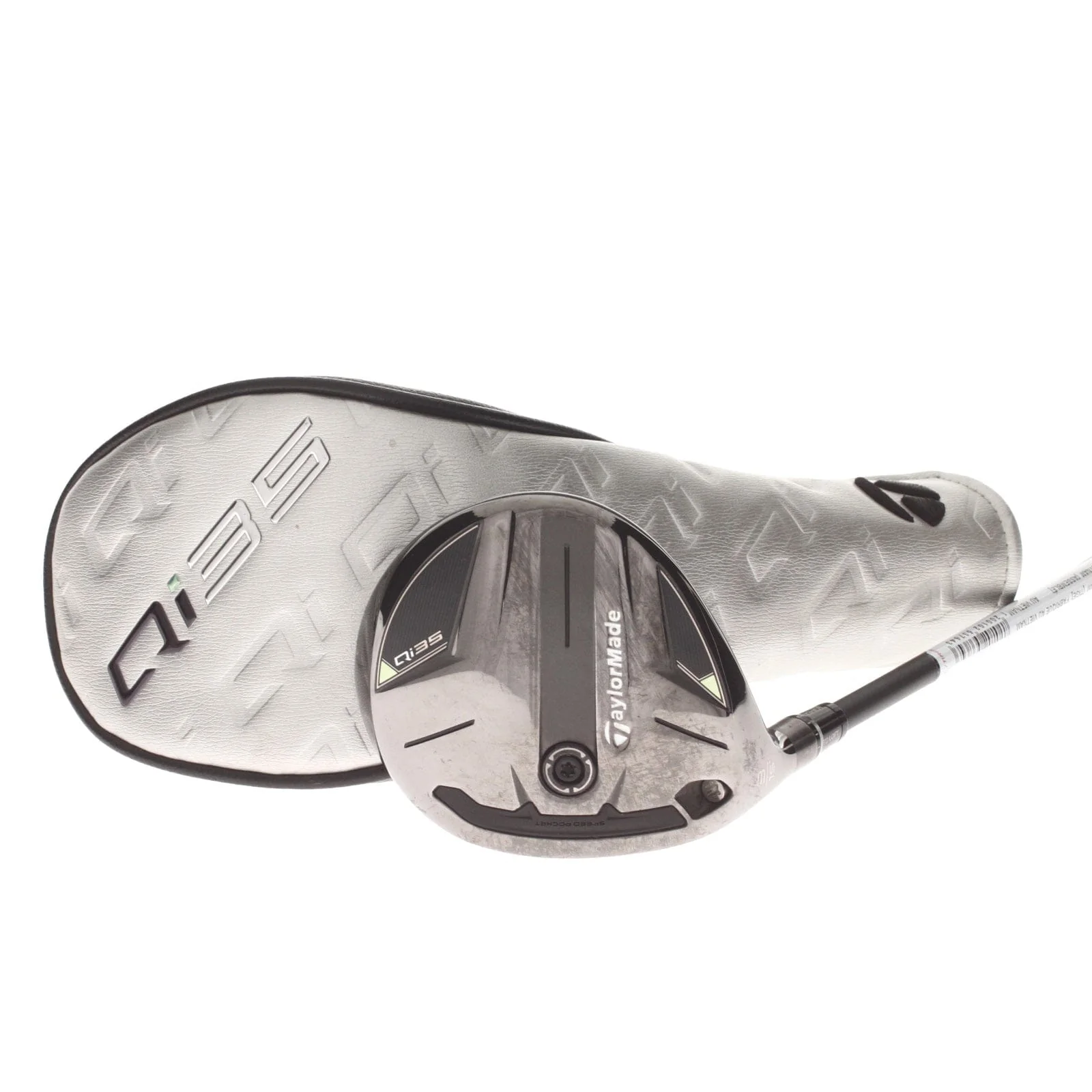 TaylorMade Qi35 Graphite Mens Left Hand Fairway 3 Wood 15* Regular - Fujikura Ventus FW Blue 5-R