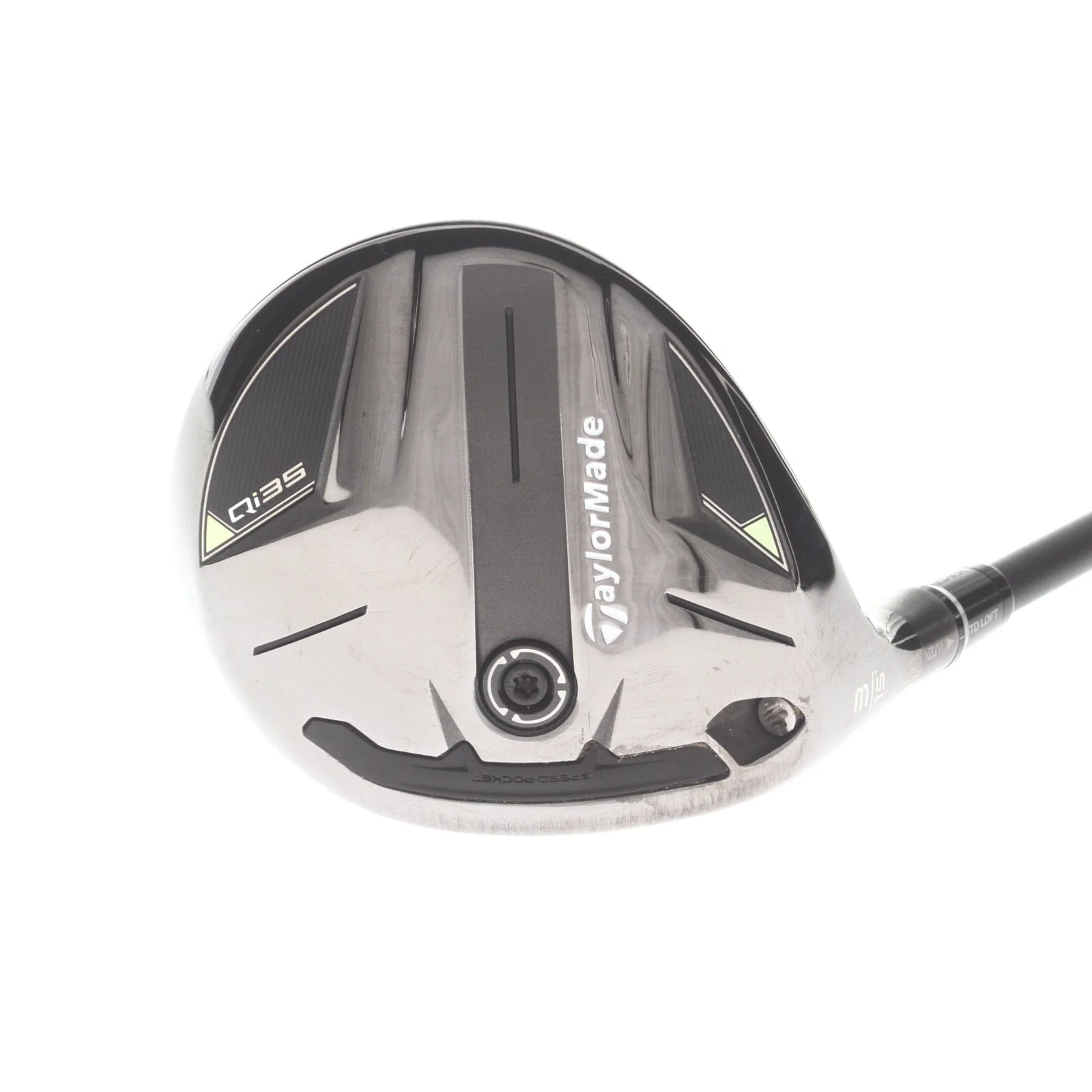 TaylorMade Qi35 Graphite Mens Left Hand Fairway 3 Wood 15* Regular - Ventus Blue FW 5-R - Image 2