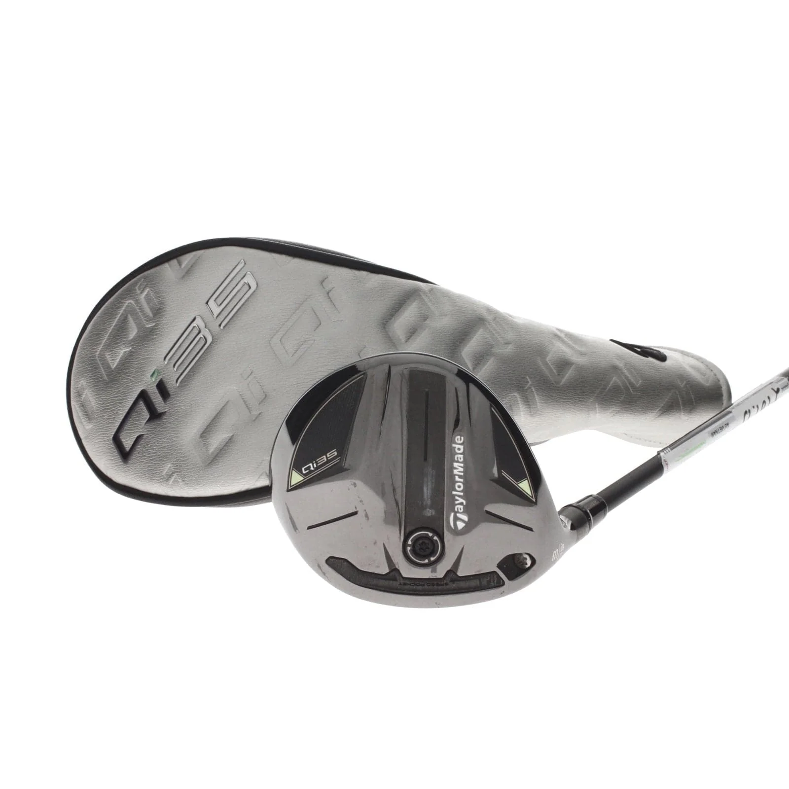 TaylorMade Qi35 Graphite Mens Left Hand Fairway 3 Wood 15* Stiff - Fujikura Ventus Blue FW 6-S