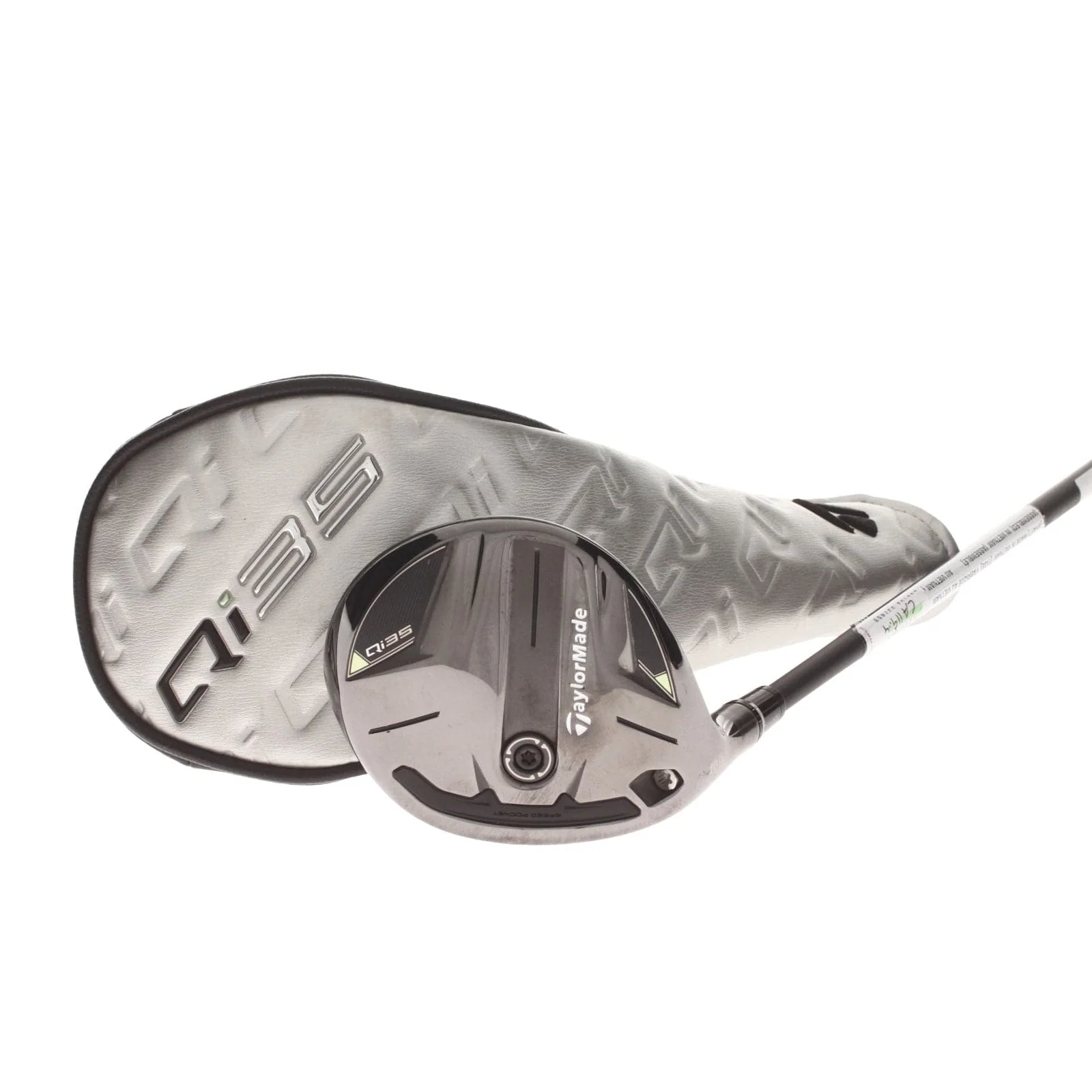 TaylorMade Qi35 Graphite Mens Left Hand Fairway 5 Wood 18* Regular - Fujikura Ventus FW 5-R