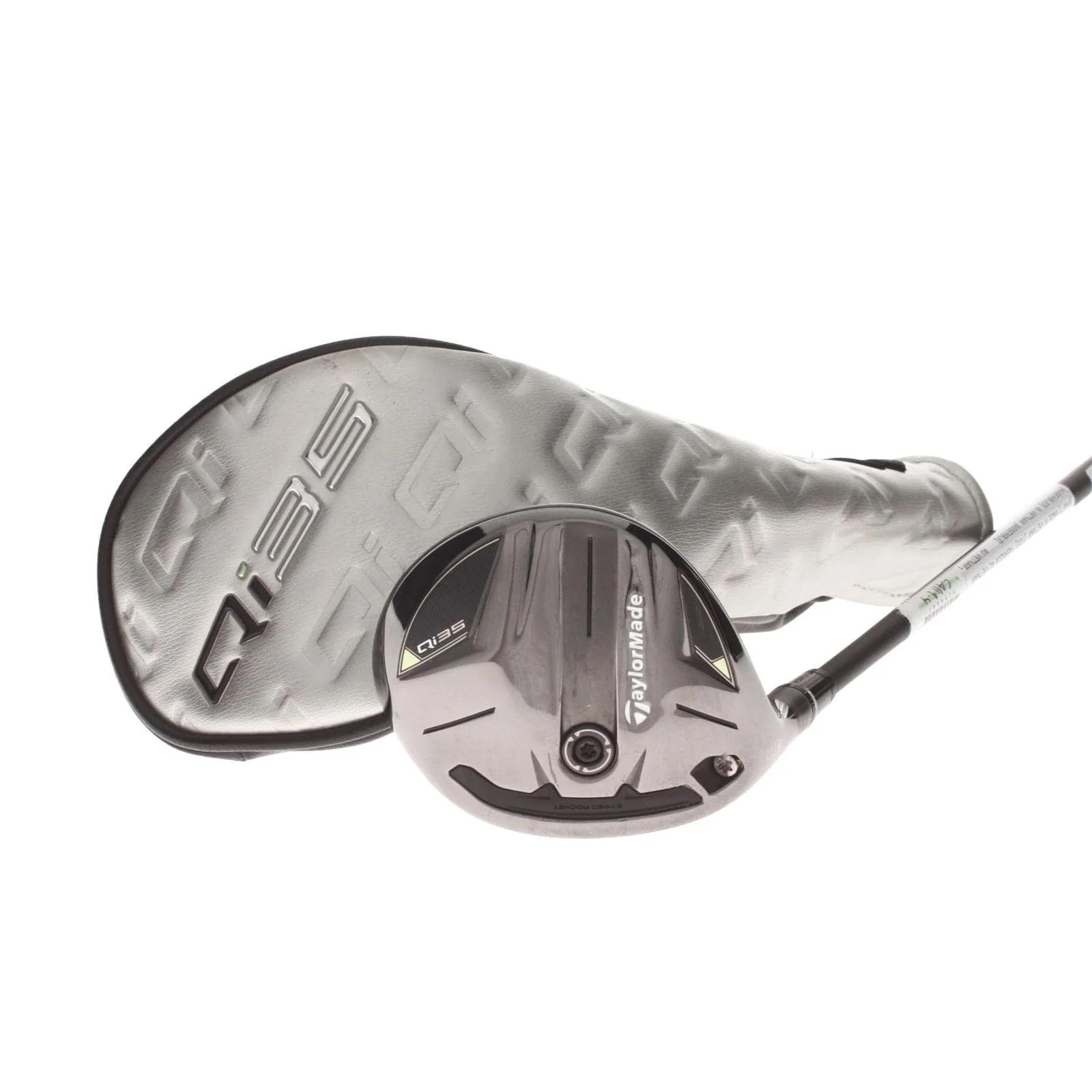 TaylorMade Qi35 Graphite Mens Left Hand Fairway 5 Wood 18* Regular - Fujikura Ventus FW 5-R