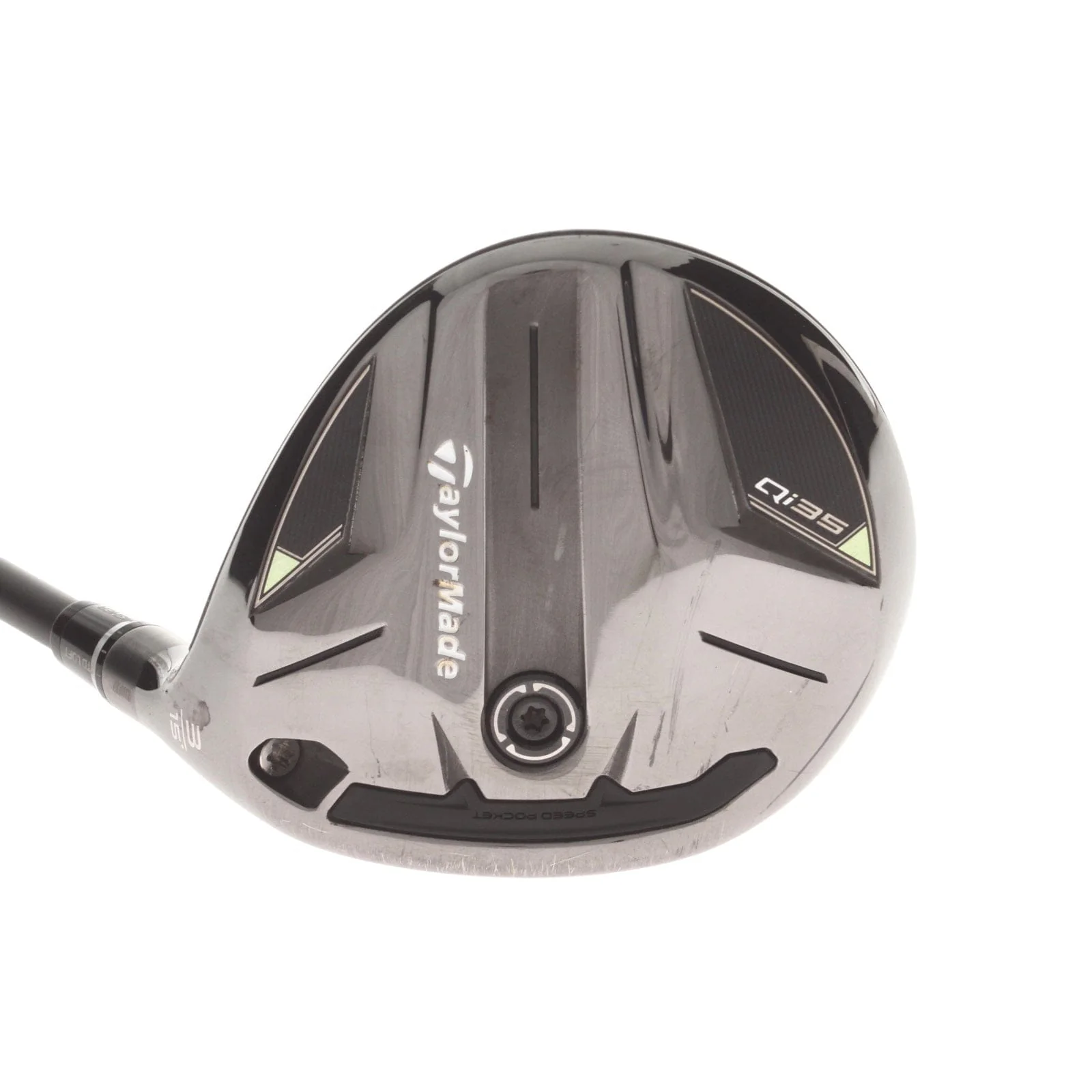 TaylorMade Qi35 Graphite Mens Right Hand Fairway 3 Wood 15* Stiff - Fujikura Ventus Blue FW 6-S - Image 2