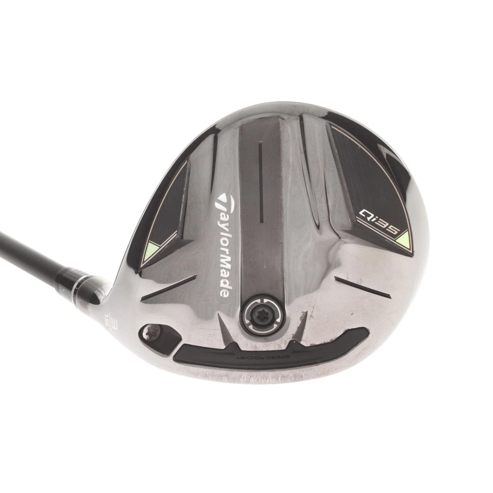 TaylorMade Qi35 Graphite Mens Right Hand Fairway 3 Wood 15* Stiff - Fujikura Ventus Blue FW 6-S - Image 2