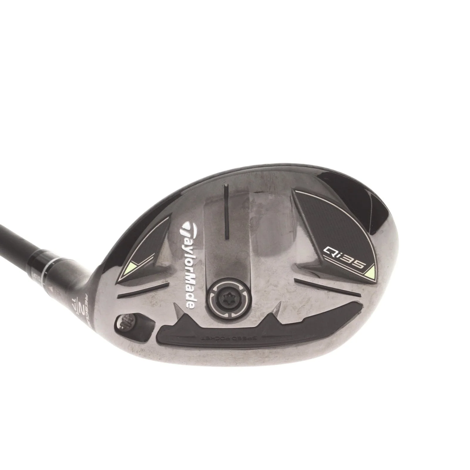 TaylorMade Qi35 Graphite Mens Right Hand 2 Hybrid 17* Stiff - Kai'li Blue 85 - Image 2