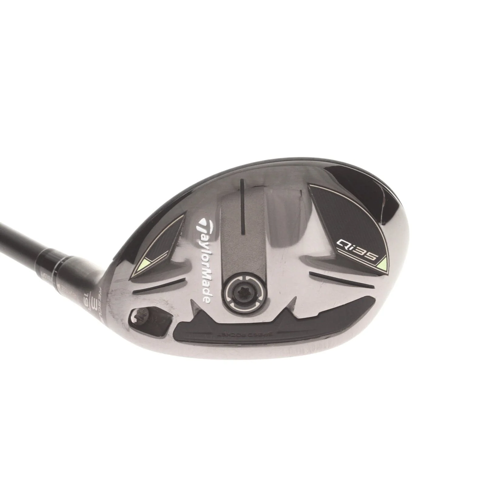 TaylorMade Qi35 Graphite Mens Right Hand 3 Hybrid 19* Stiff - Fujikura Ventus HB Blue 7-S - Image 2