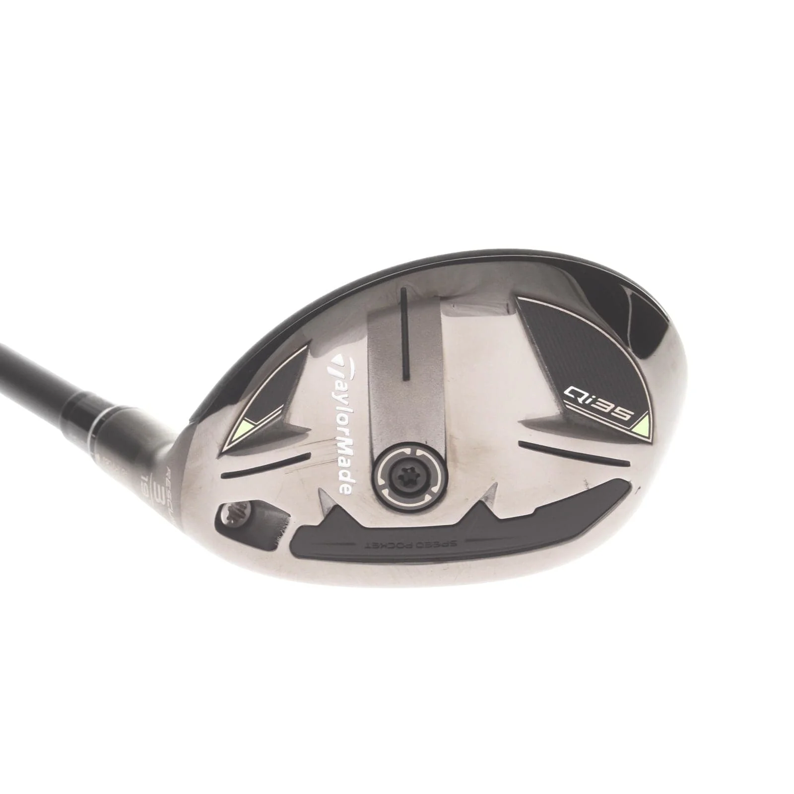TaylorMade Qi35 Graphite Mens Right Hand 3 Hybrid 19* Stiff - Fujikura Ventus HB Blue 7-S - Image 2