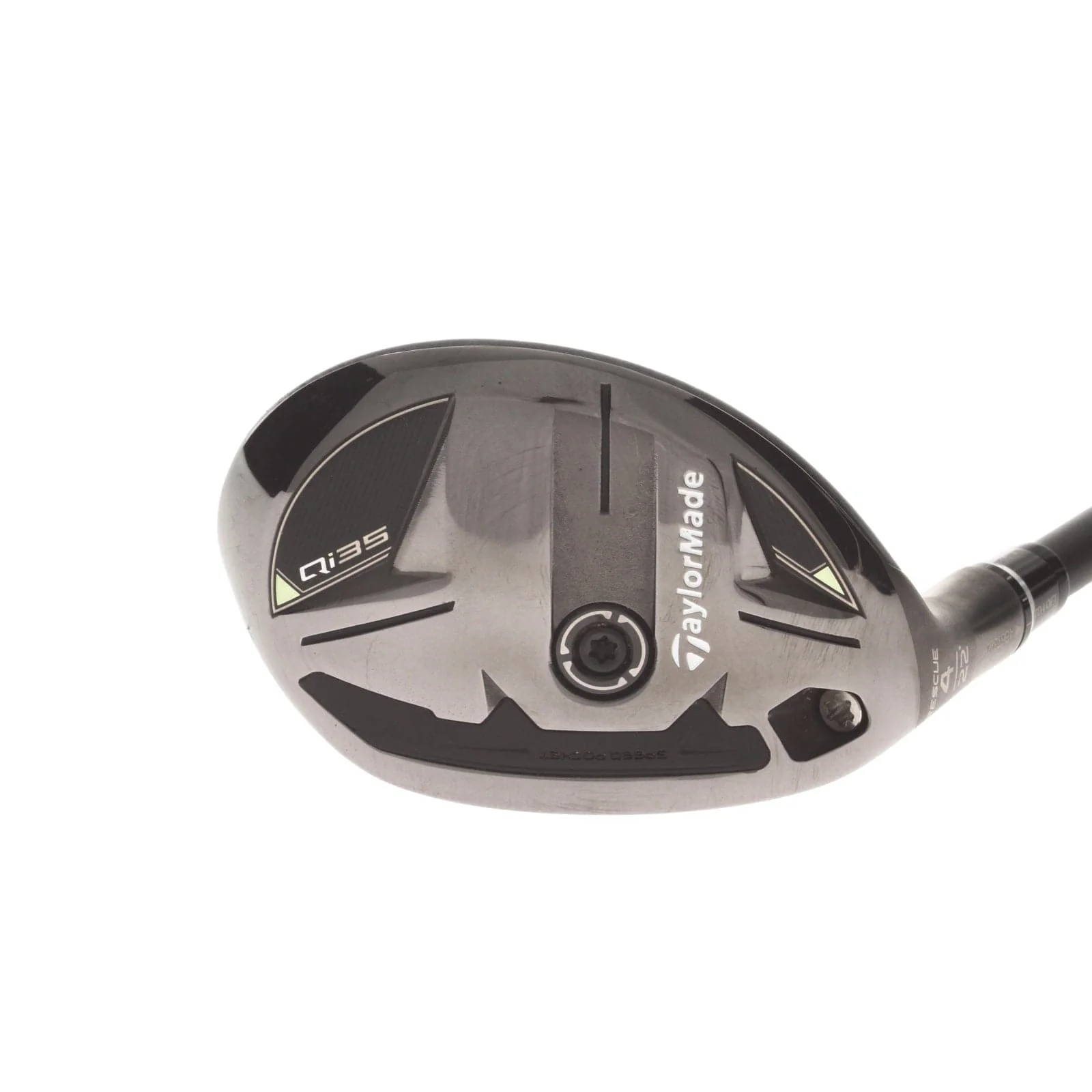 TaylorMade Qi35 Graphite Mens Left Hand 4 Hybrid 22* Regular - Fujikura Ventus Blue 6-R - Image 2