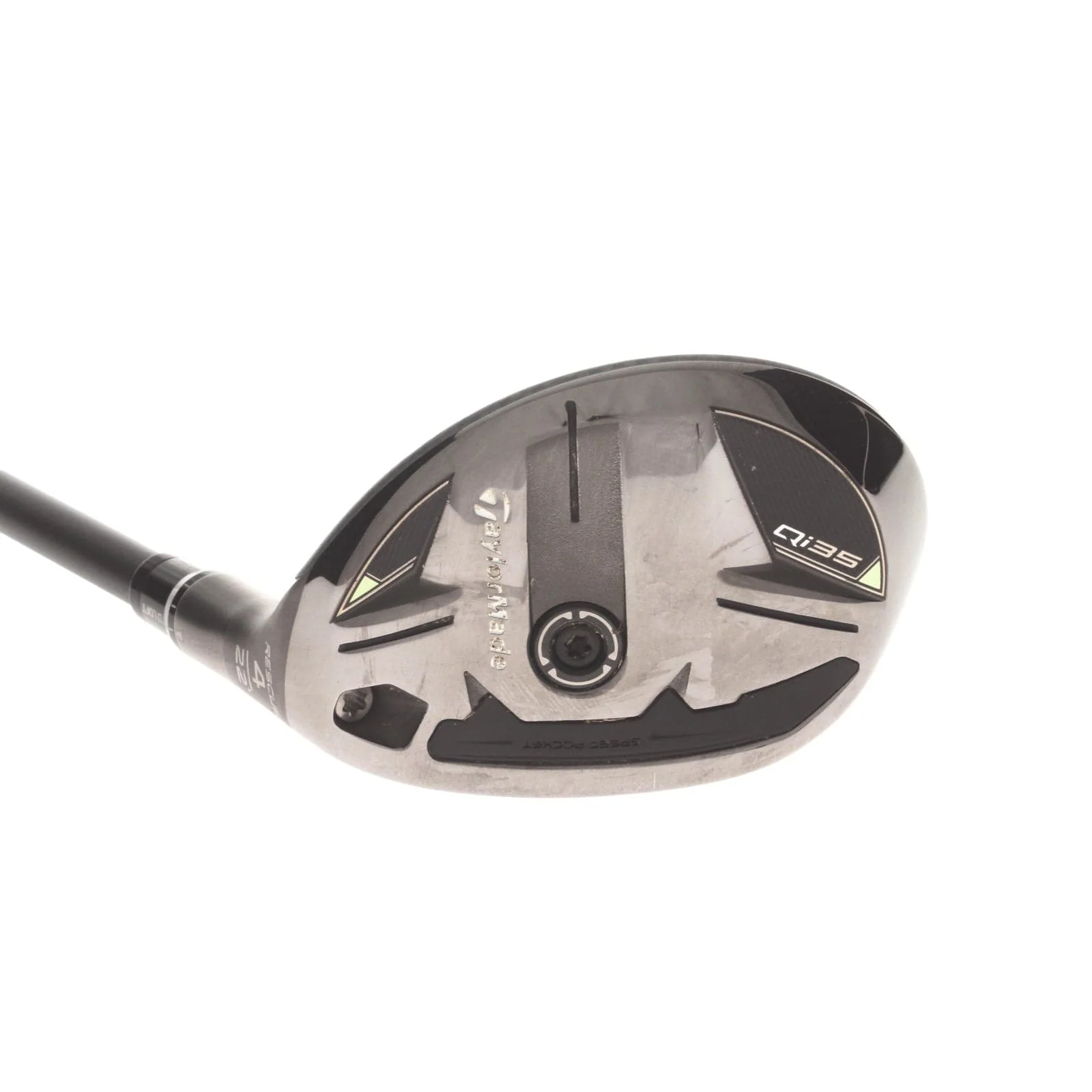 TaylorMade Qi35 Graphite Mens Right Hand 4 Hybrid 22* Senior - Fujikura Ventus Blue 5-A - Image 2