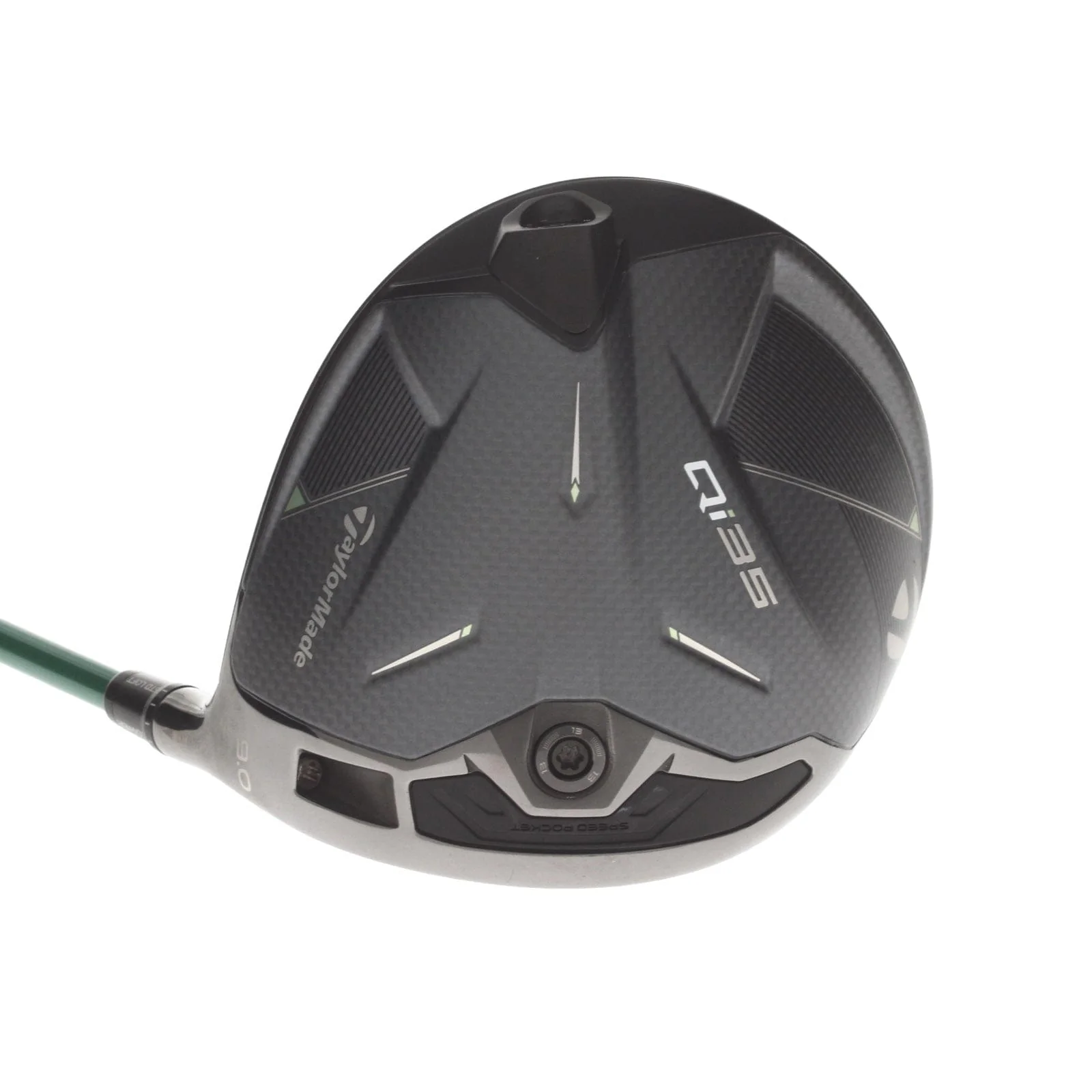 TaylorMade Qi35 Graphite Mens Right Hand Driver 9* Regular - ACCRA GX Green 200 Series - Image 2