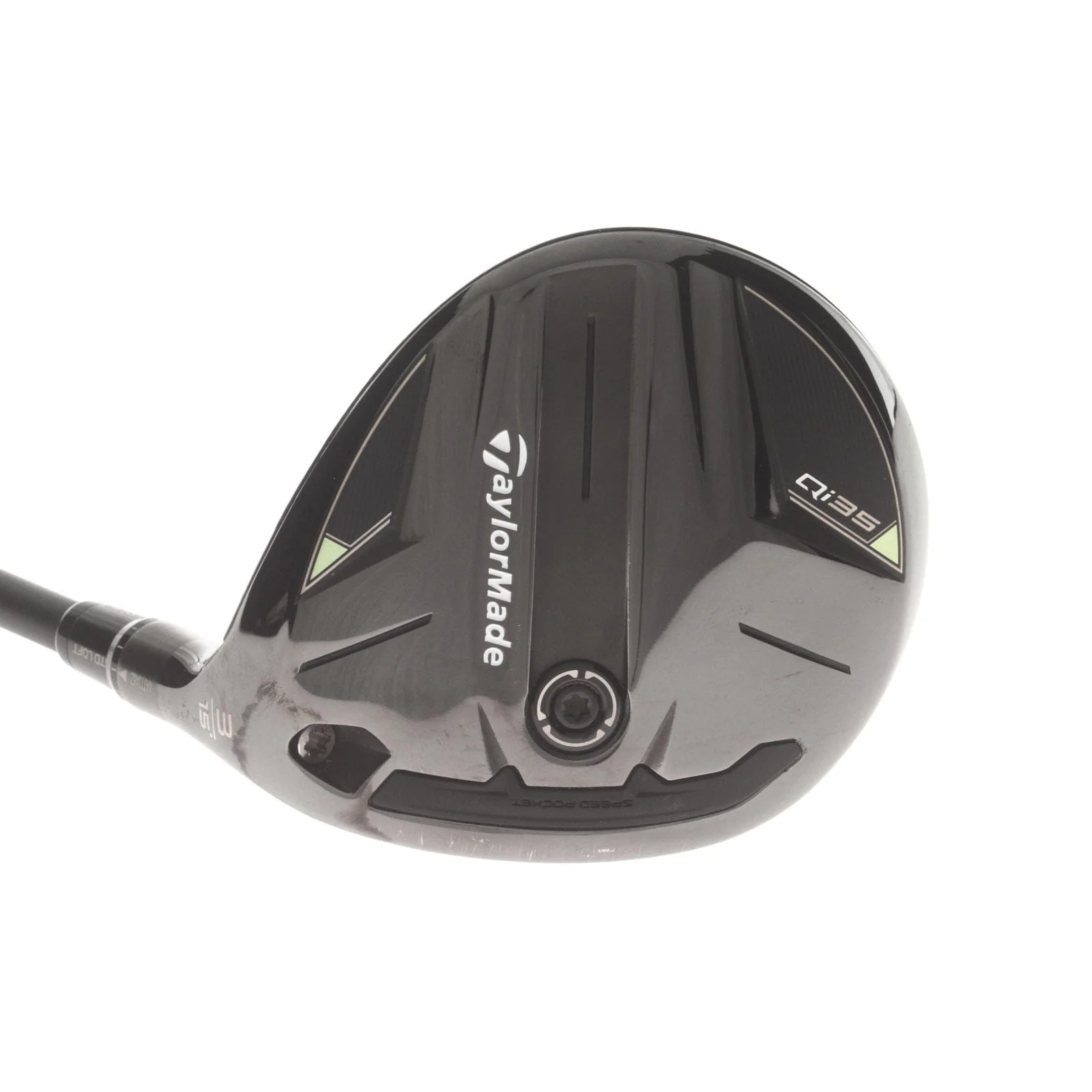 TaylorMade Qi35 Graphite Mens Right Hand Fairway 3 Wood 15* Stiff - Fujikura Ventus Blue 6-S - Image 2