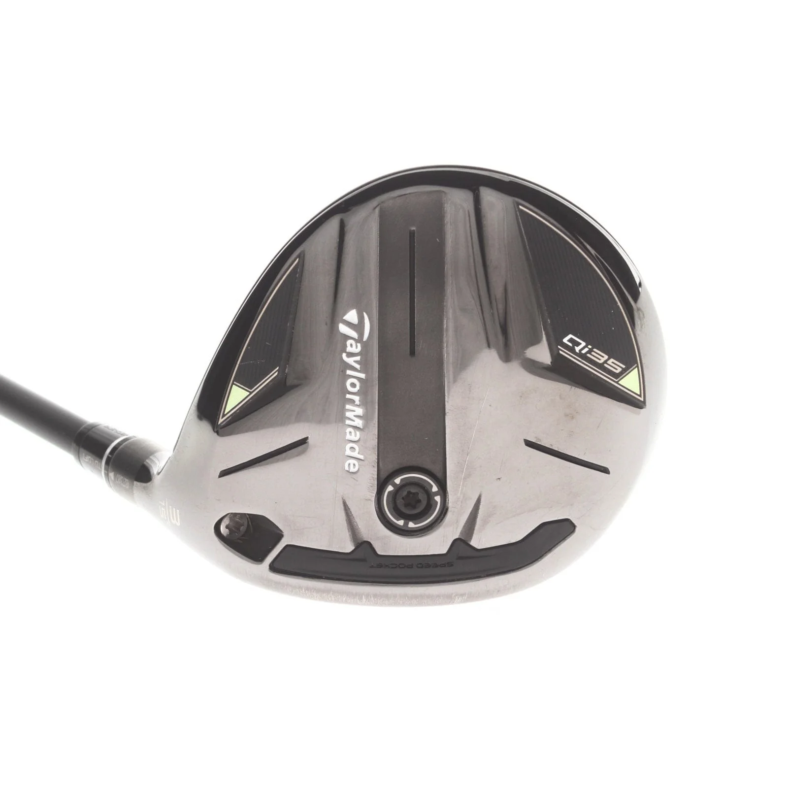 TaylorMade Qi35 Graphite Mens Right Hand Fairway 3 Wood 15* Stiff - Fujikura Ventus Blue 6-S - Image 2
