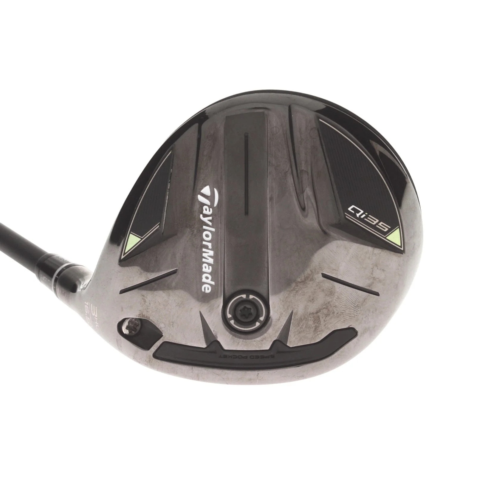 TaylorMade Qi35 Graphite Mens Right Hand Fairway 3 Wood HL 16.5* Stiff - Fujikura Ventus Blue 6-S - Image 2