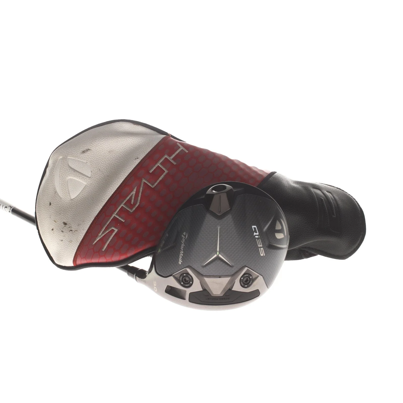 TaylorMade Qi35 LS Graphite Mens Right Hand Driver 9* Extra Stiff - HZRDUS Black 60g