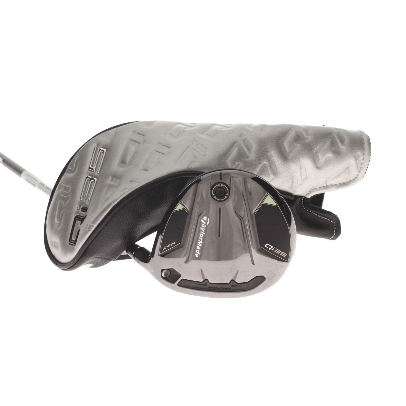 TaylorMade Qi35 Max Graphite Mens Right Hand Fairway 3 Wood 15.5* Regular - Fujikura Airspeeder 50-R