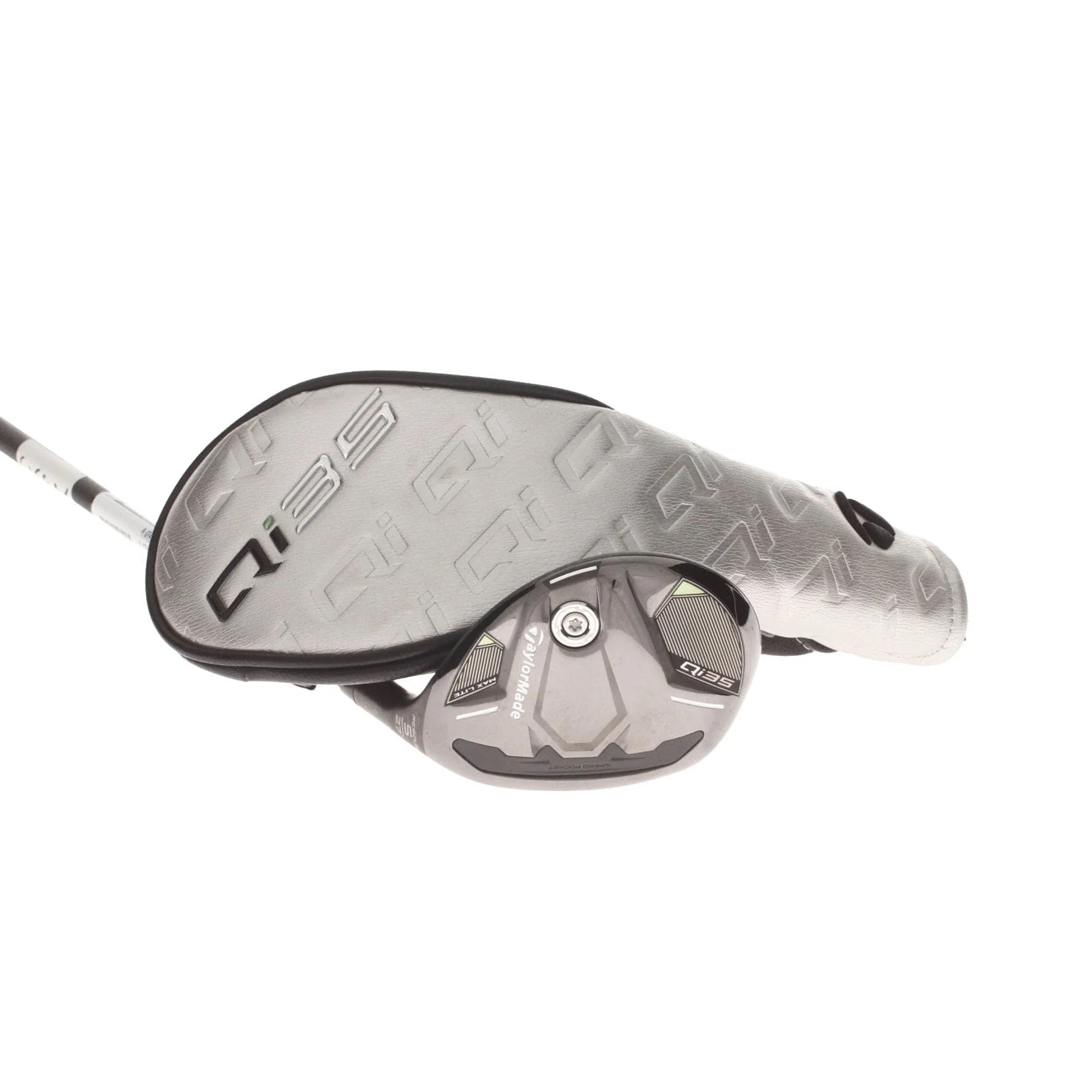 TaylorMade Qi35 Max Lite Graphite Mens Right Hand 5 Hybrid 27* Senior - Vanquish 5 R2