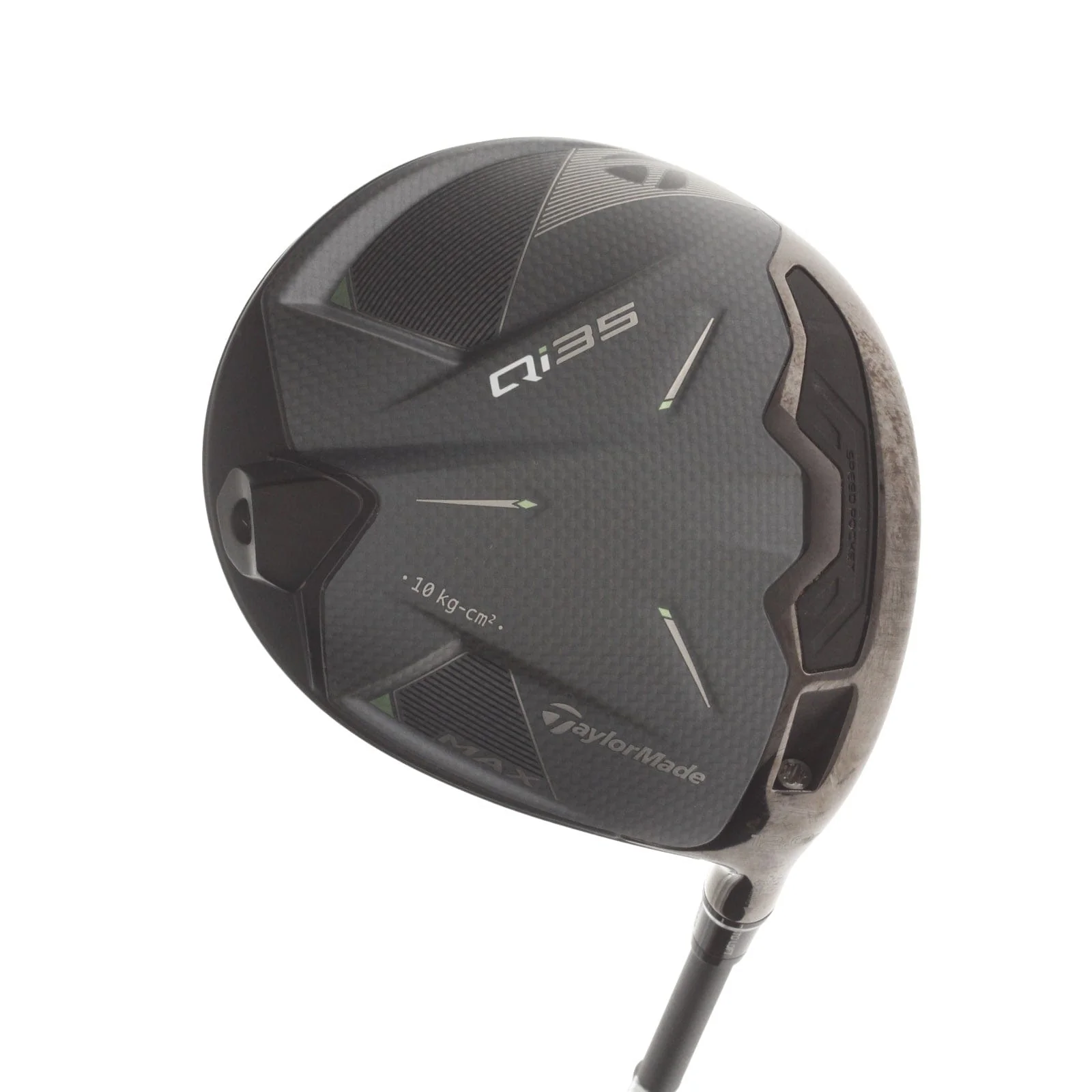 TaylorMade Qi35 Max Graphite Mens Right Hand Driver 12* Senior - Mitsubishi Chemical Vanquish 4