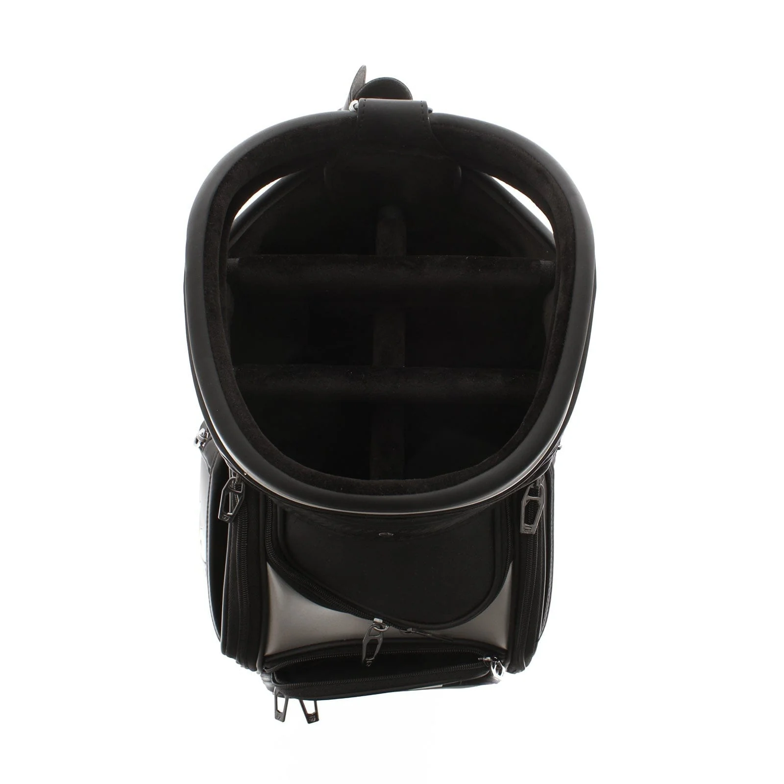 TaylorMade Qi35 Tour Bag - Black/White/Silver/Green - Image 2