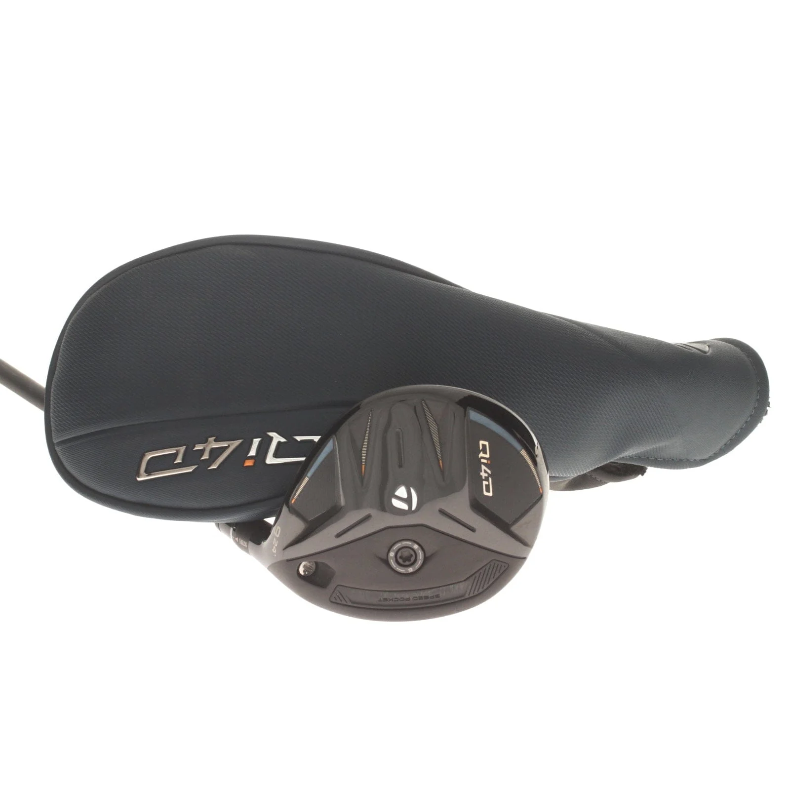 TaylorMade Qi4D Graphite Mens Right Hand Fairway 9 Wood 24* Stiff - Mitsubishiu Chemical REAX 65