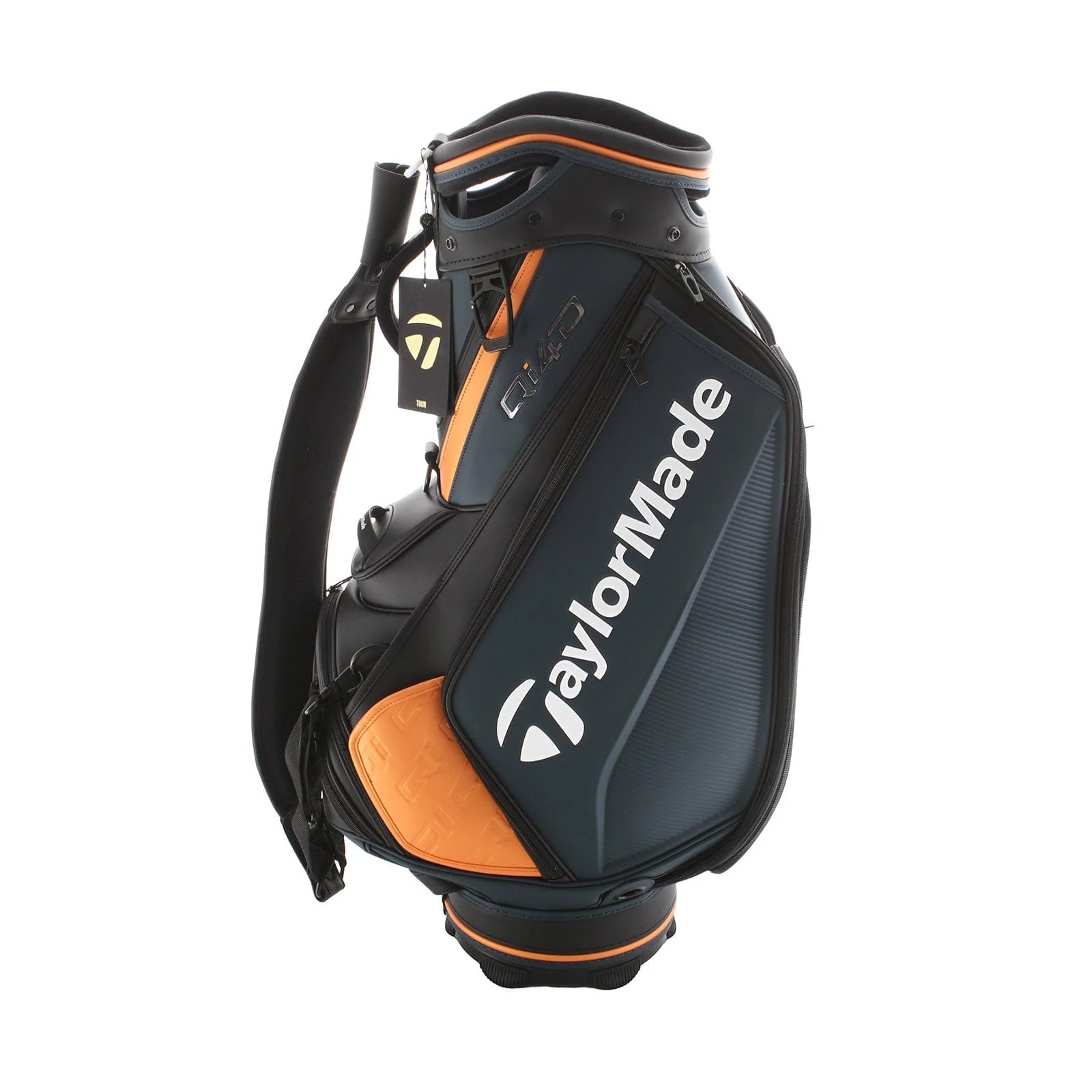 TaylorMade Qi4D Tour Bag - Navy/Orange