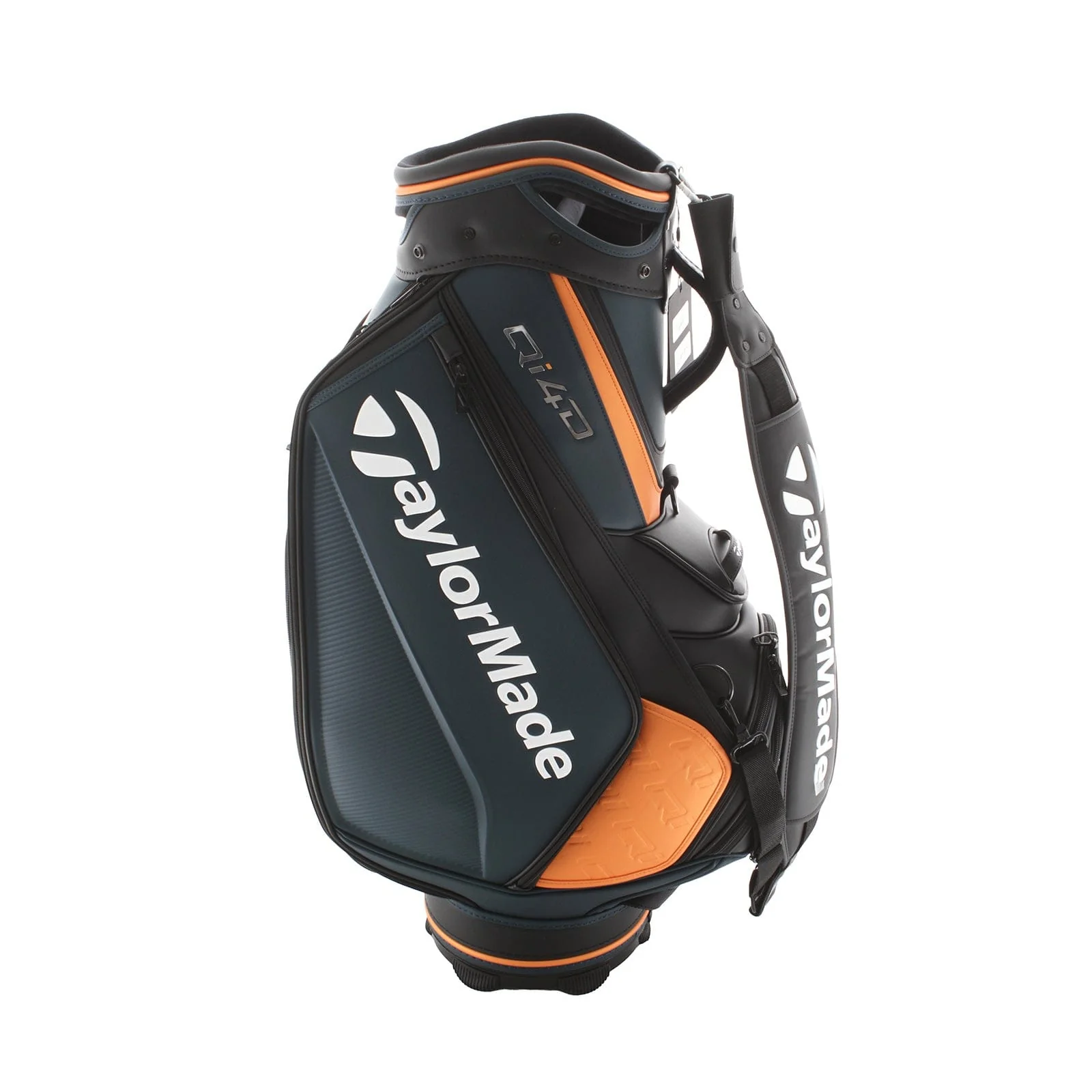 TaylorMade Qi4D Tour Bag - Navy/Orange - Image 3