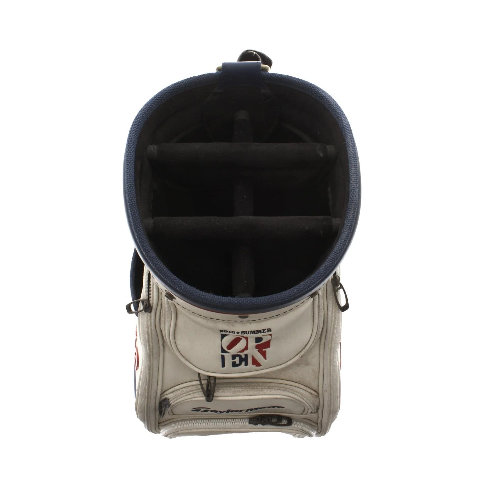 TaylorMade R1 Tour Bag - White/Red/Blue - Image 2