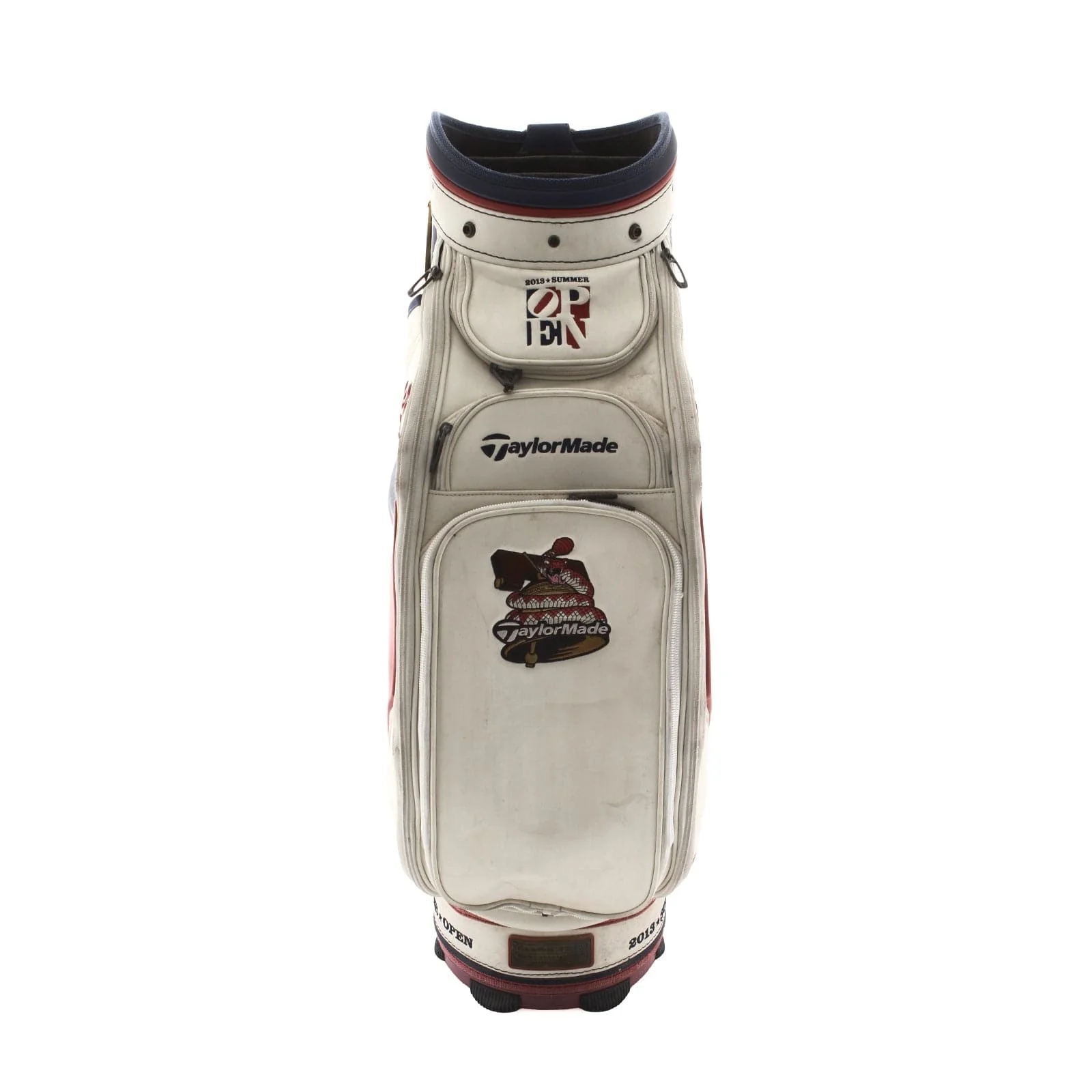 TaylorMade R1 Tour Bag - White/Red/Blue - Image 5