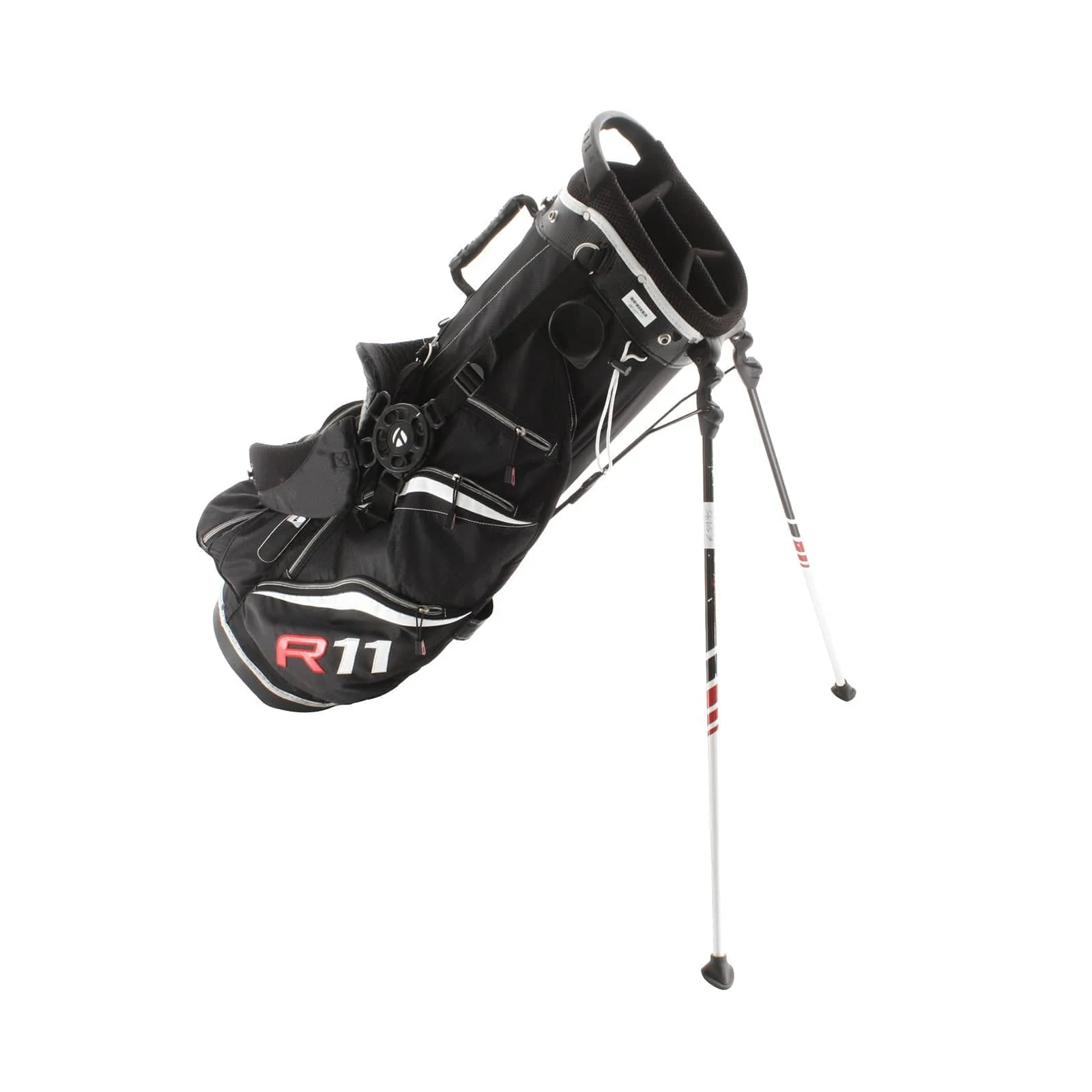 TaylorMade R11 Stand Bag - Black/White/Red