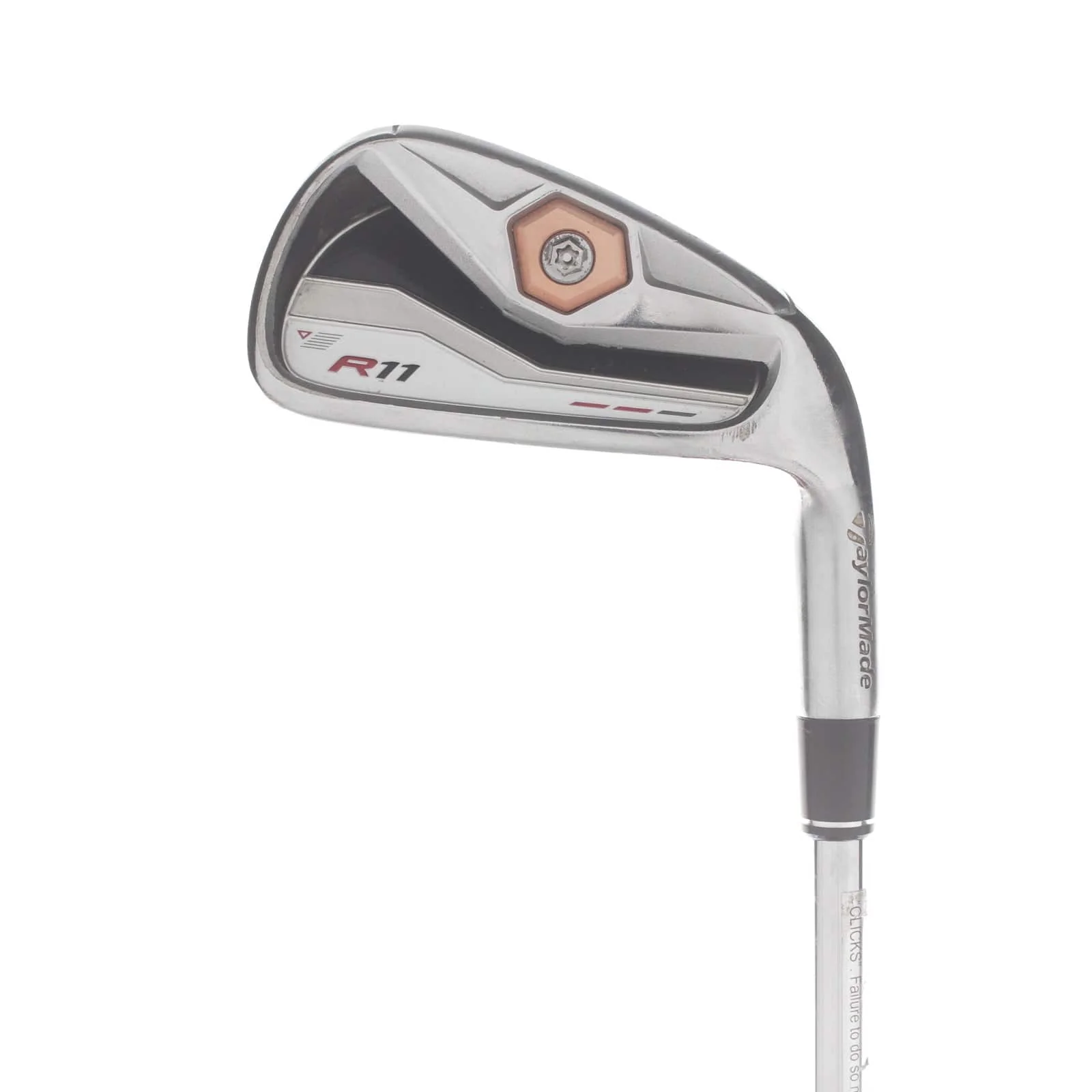 TaylorMade R11 Steel Mens Right Hand 7 Iron Regular - Dynamic Gold Mid 115 R300