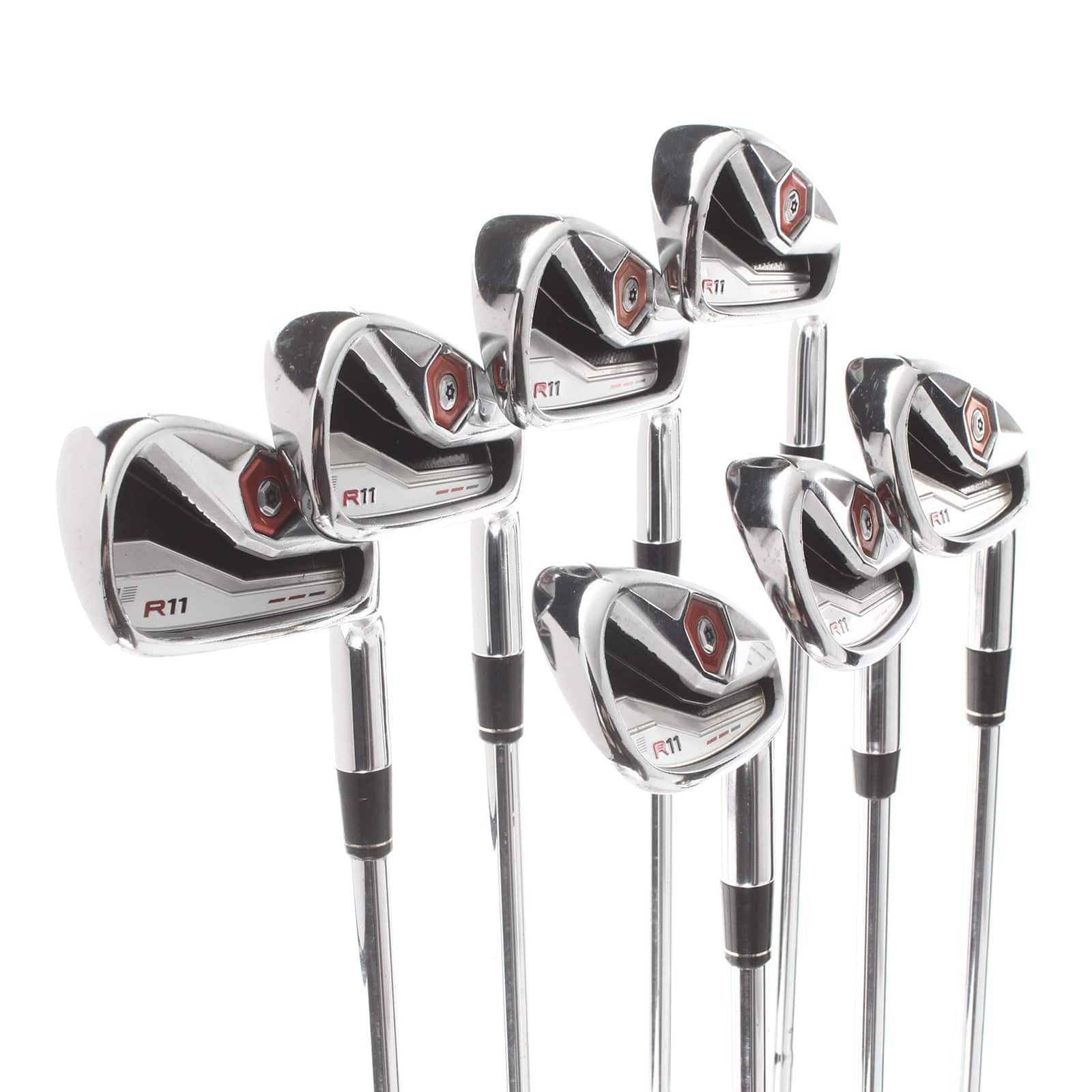 TaylorMade R11 Steel Mens Right Hand Irons 4-PW Extra Stiff - True Temper X100 - Image 2