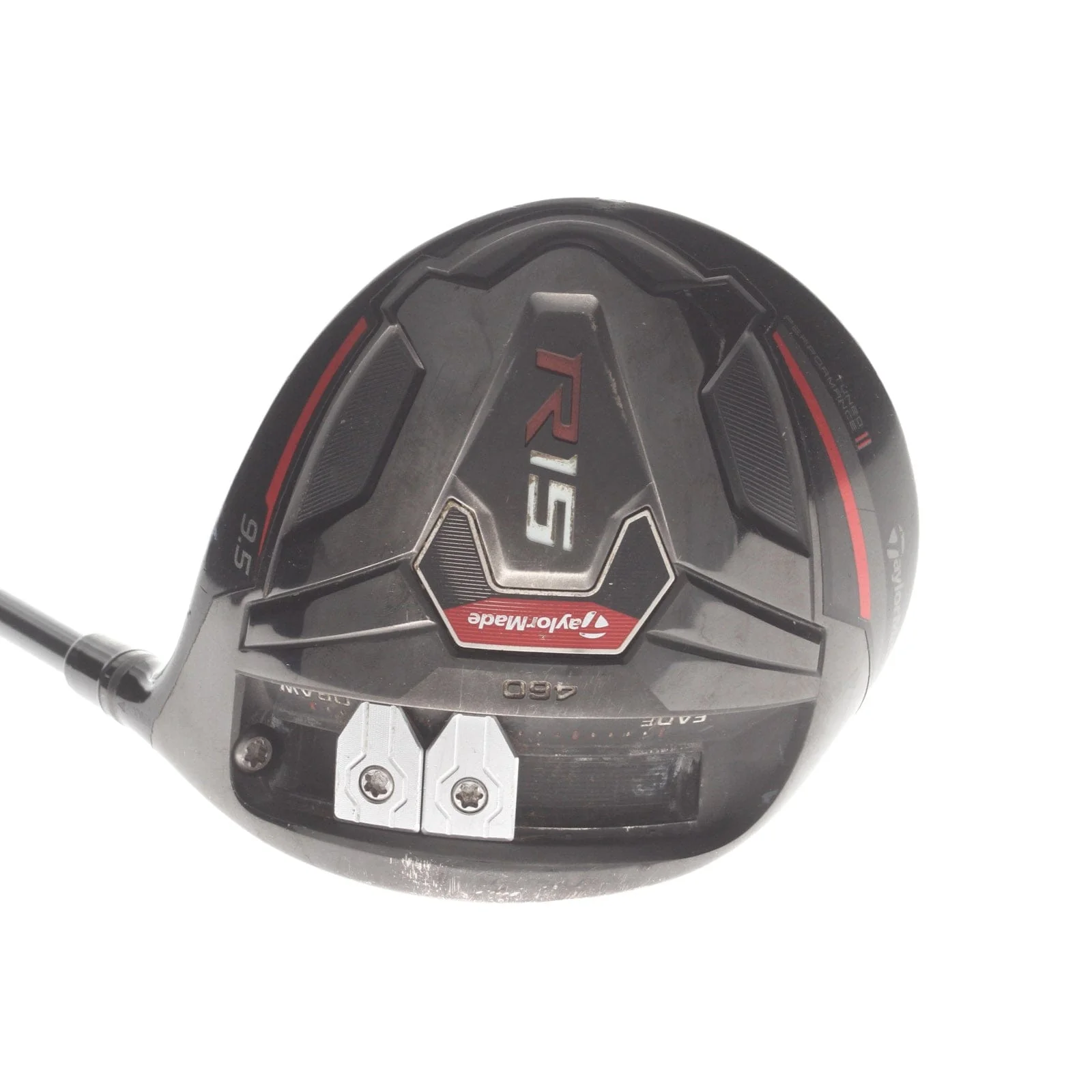 TaylorMade R15 Black Graphite Mens Right Hand Driver 9.5* Stiff - Fujikura Speeder 57 Evolution