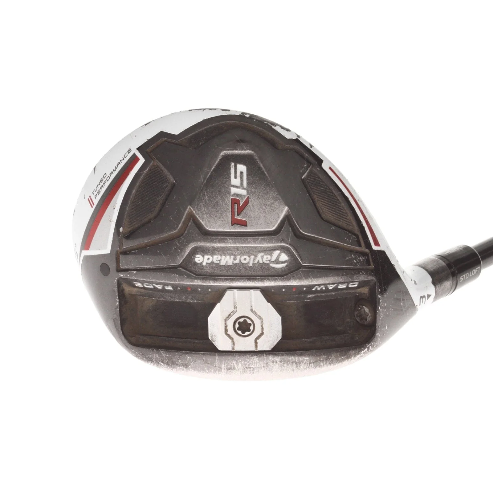 TaylorMade R15 Graphite Mens Left Hand Fairway 3 Wood 15* Stiff - Fujikura Speeder 67