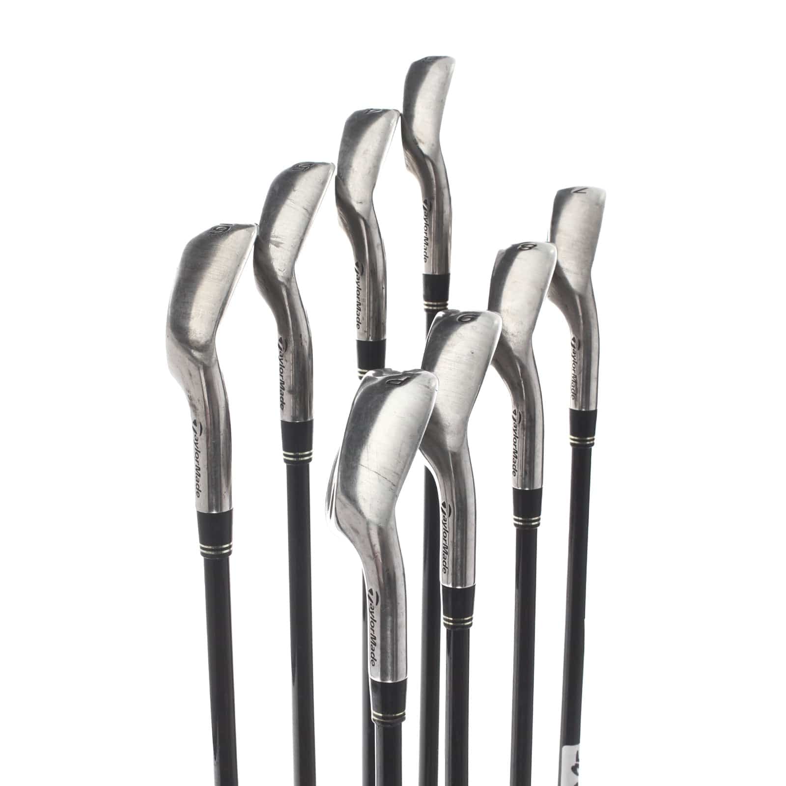 TaylorMade R7 Draw Graphite Mens Right Hand Irons 3-PW Regular - Reax 55g - Image 3