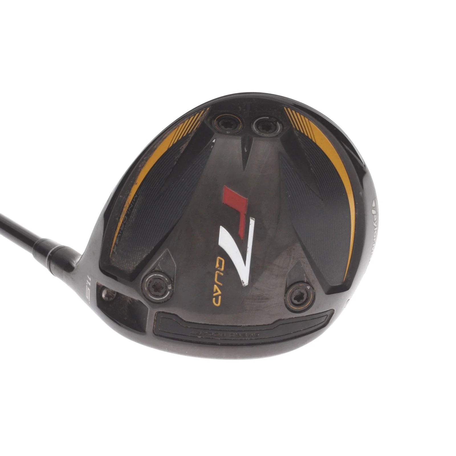 TaylorMade r7 Quad Mini Driver Graphite Mens Right Hand Mini Driver 11.5* Stiff - Fujikura Speeder 6-S - Image 2