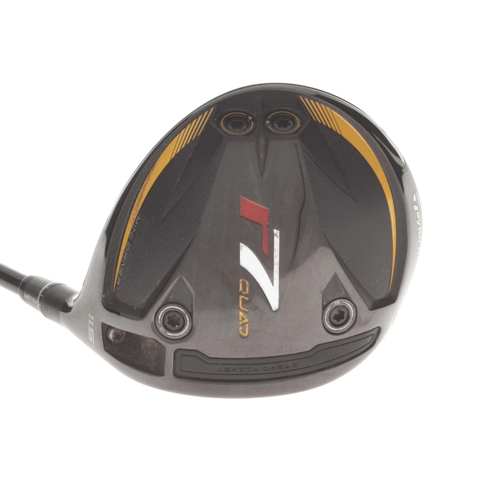 TaylorMade R7 Quad Mini Graphite Mens Right Hand Mini Driver 11.5* Regular - Fujikura Speeder 5-R - Image 2