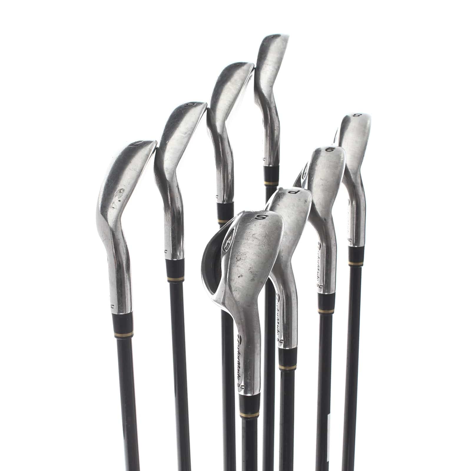 TaylorMade r7 XD Graphite Mens Right Hand Irons 4-SW Stiff - TaylorMade r7 55g - Image 3