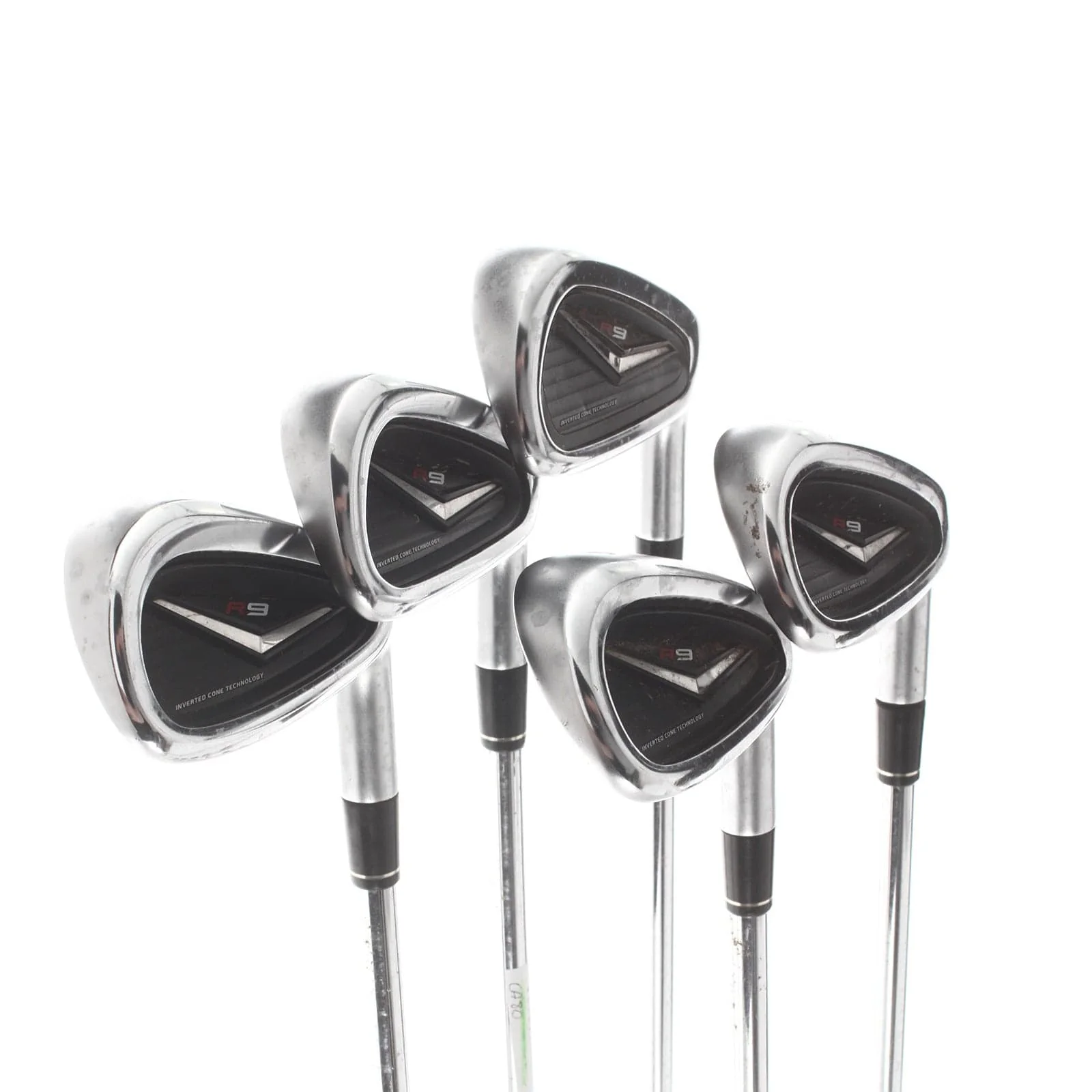 TaylorMade R9 Steel Mens Right Hand Irons 6-PW Regular - KBS Tour - Image 2