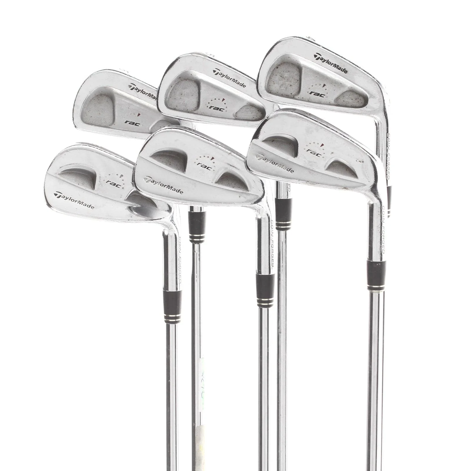 TaylorMade RAC CB Coin Forged Steel Mens Right Hand Irons 4-9 Stiff - Dynamic Gold S300