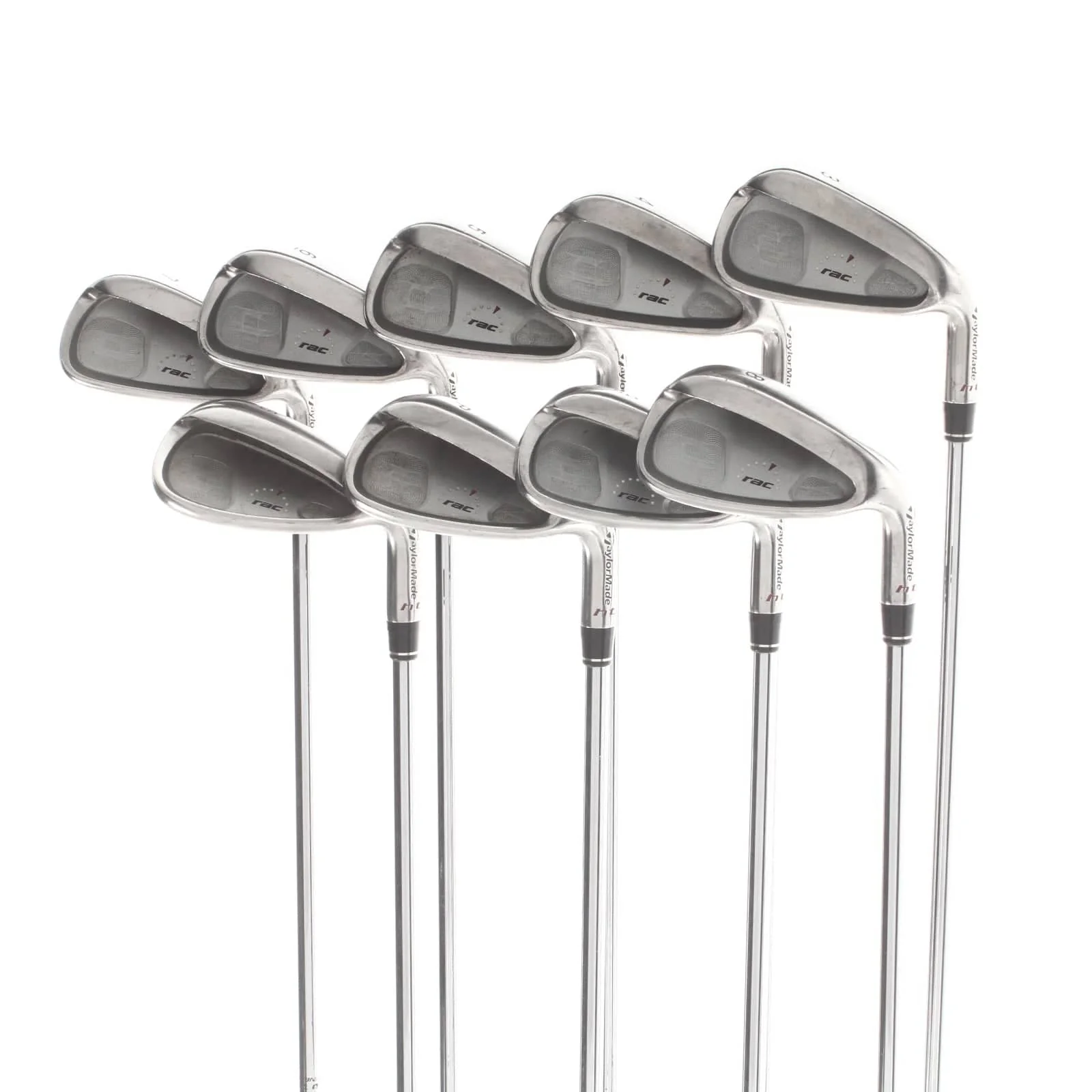 TaylorMade RAC Steel Mens Right Hand Irons 3-SW Regular - TM Light Metal